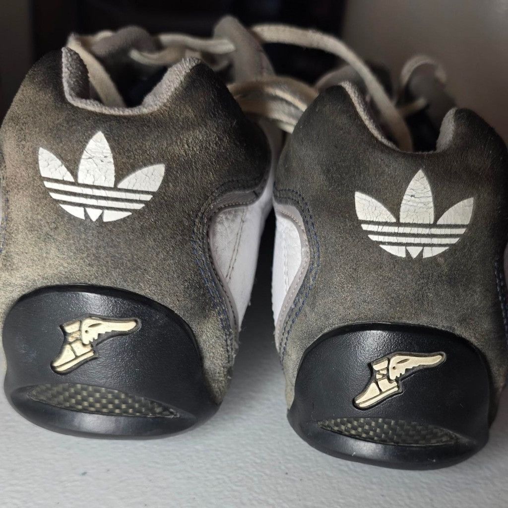 Adidas Adidas Goodyear Team Y2K Racing Sneakers White Motorsport Dr Size US 11.5 / EU 44-45 - 5 Thumbnail
