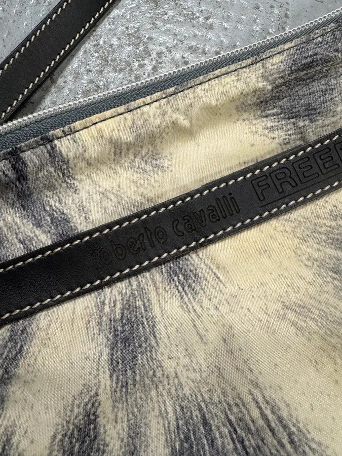 Designer × Just Cavalli × Vintage 2000s Cavalli Fur Effect Shoulder Bag Size ONE SIZE - 7 Thumbnail
