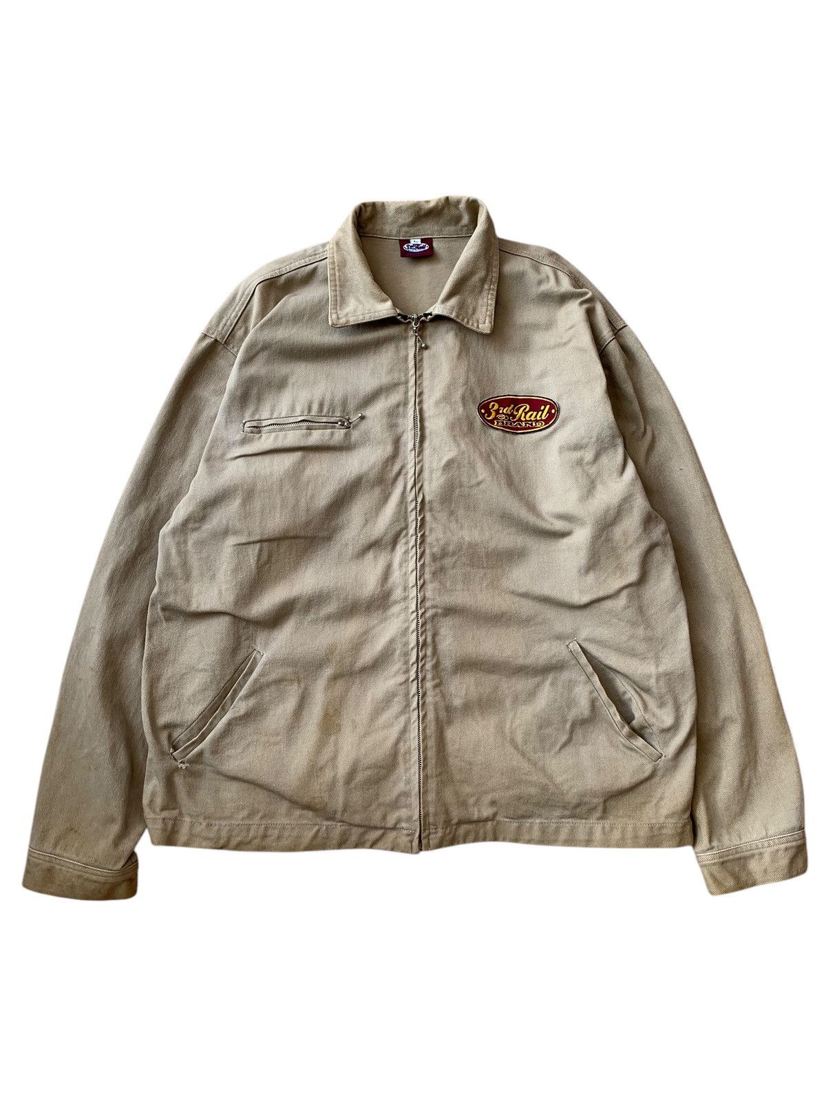 Third & Army × Vintage 🔥Vtg 3rd Rail Brand Workers Jacket Size US L / EU 52-54 / 3 - 1 Thumbnail