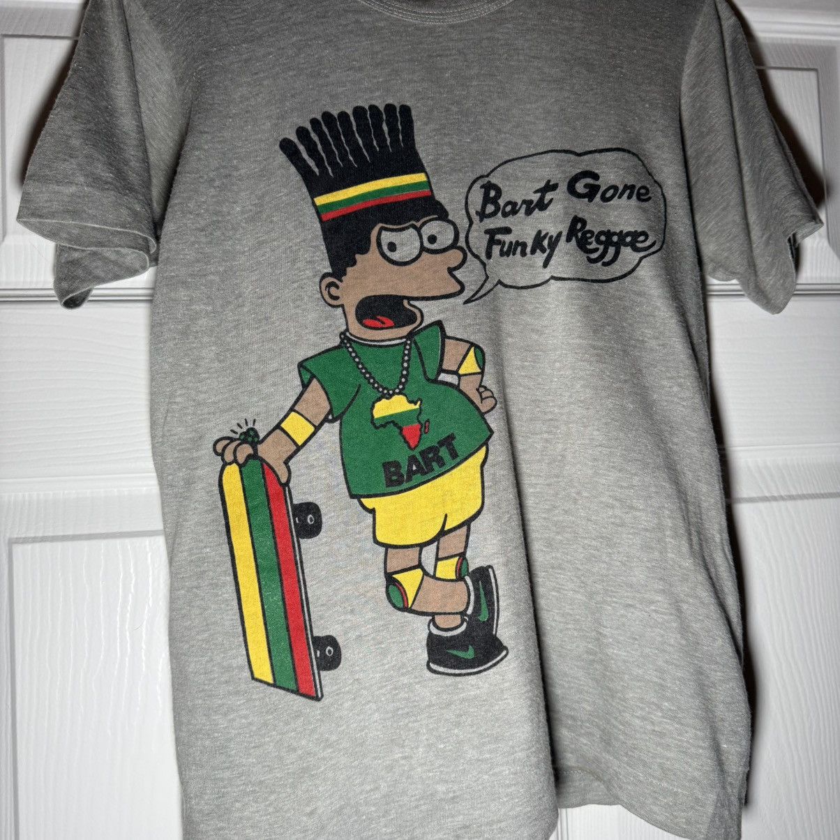Vintage Vintage Single Stitch Bart Simpson Sz S Size US S / EU 44-46 / 1 - 2 Thumbnail