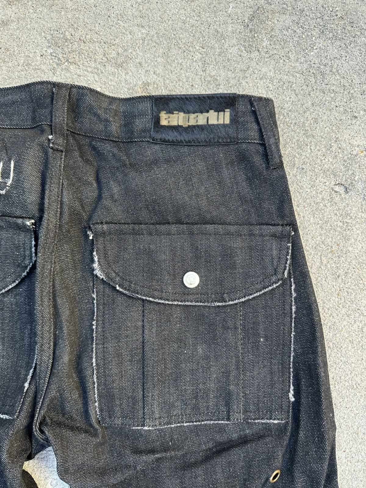 Other Black cargo denim from Faitparlui Size US 30 / EU 46 - 5 Thumbnail