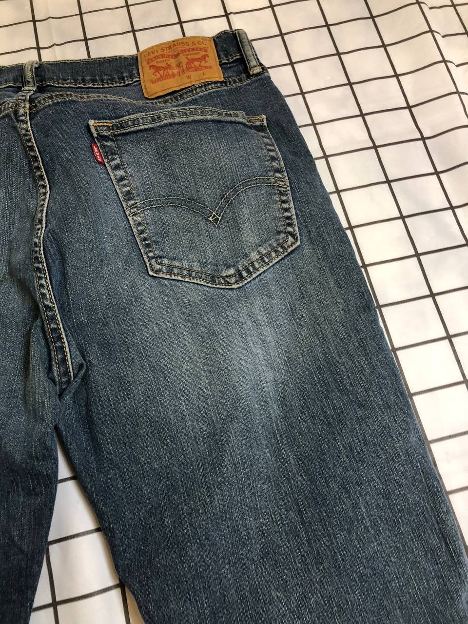 Levi's Levis 514 MENS Jeans Blue Distressed Slim Fit Straight Leg Size US 34 / EU 50 - 23 Thumbnail