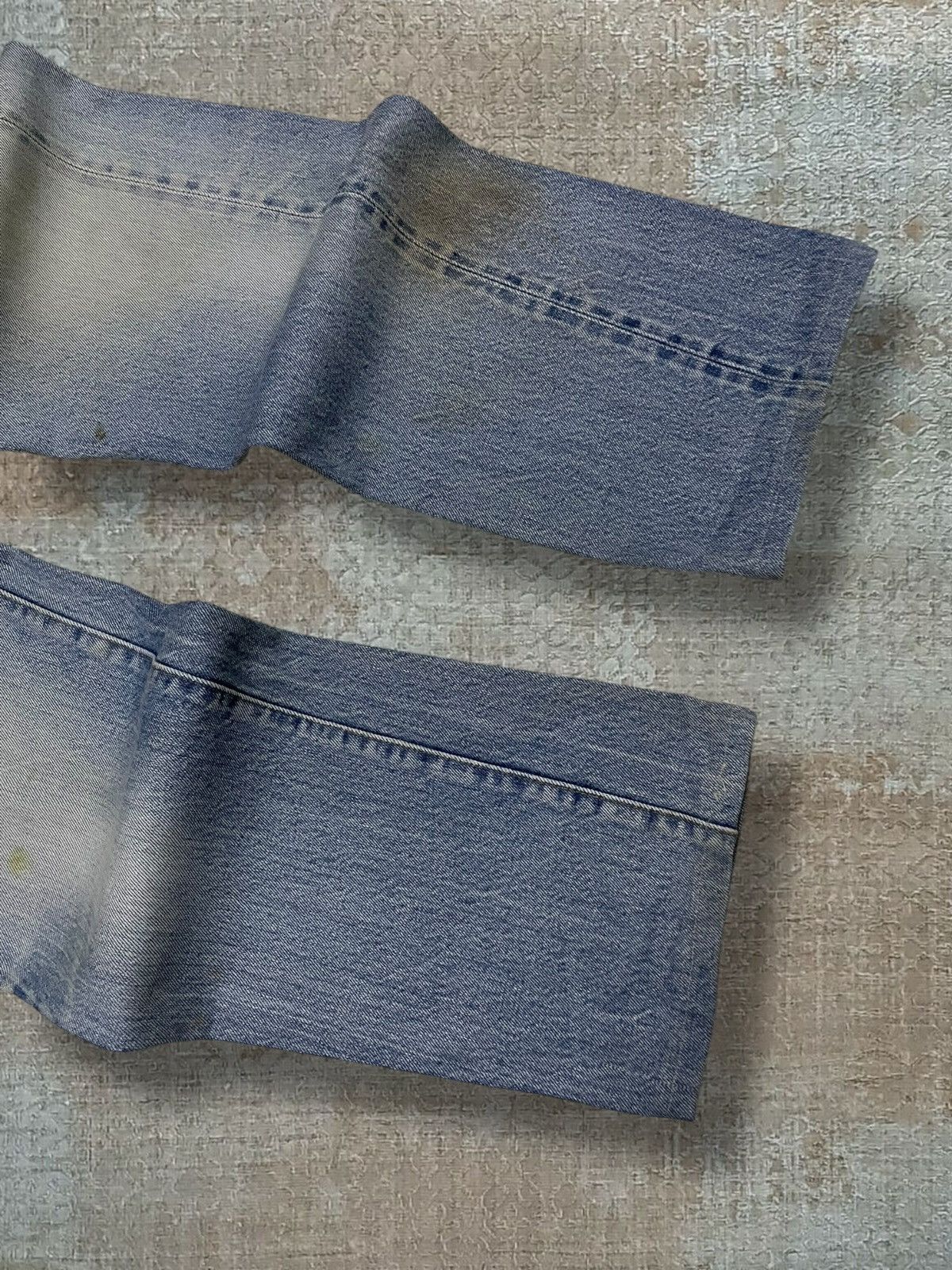 Levi's Vintage Clothing Vintage 1990s Designer Levis 501 Distressed Selvedge Denim Size US 32 / EU 48 - 5 Thumbnail