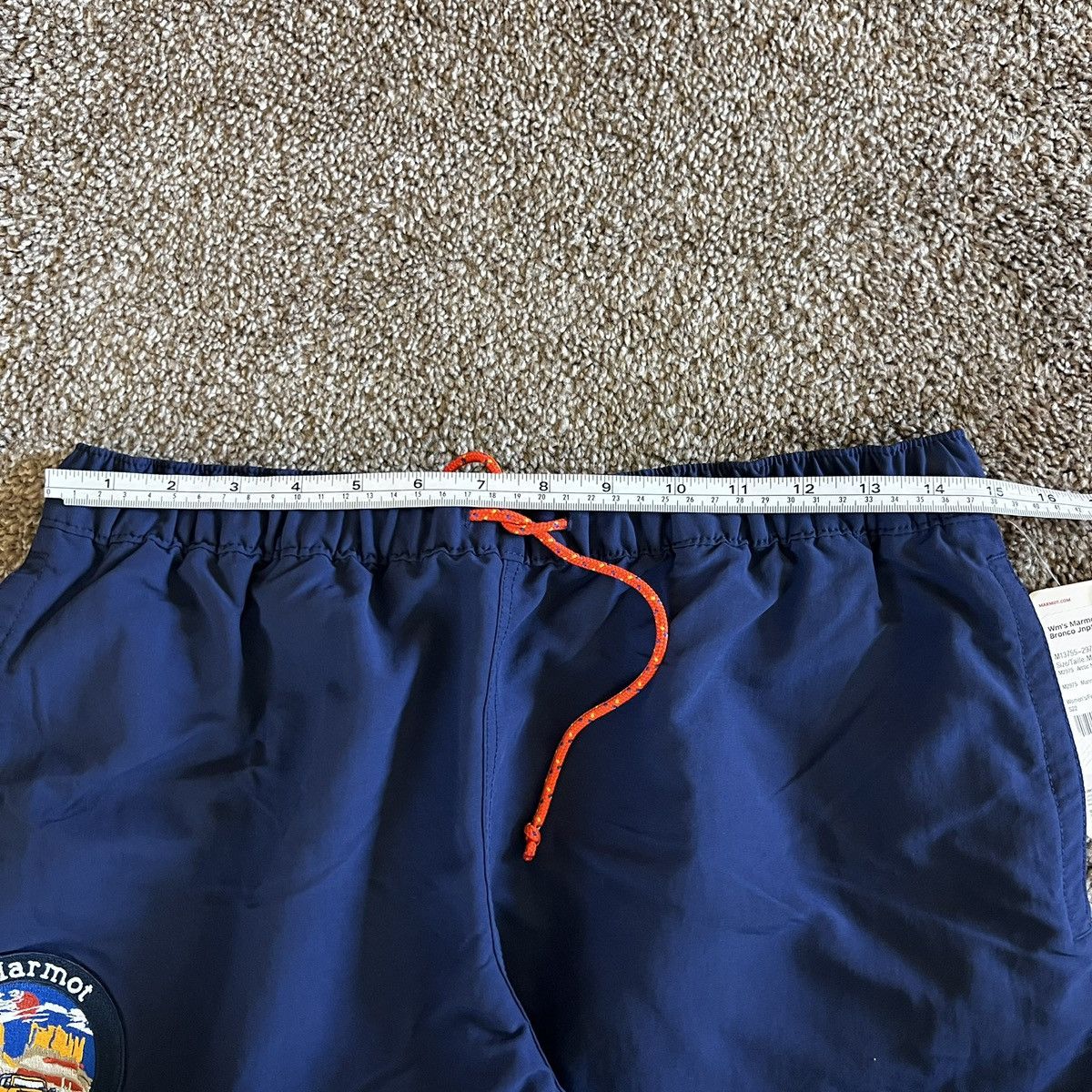 Marmot Marmot Bronco Juniper Navy Performance UPF 50 Shorts Size 36" / US 14 / IT 50 - 4 Thumbnail