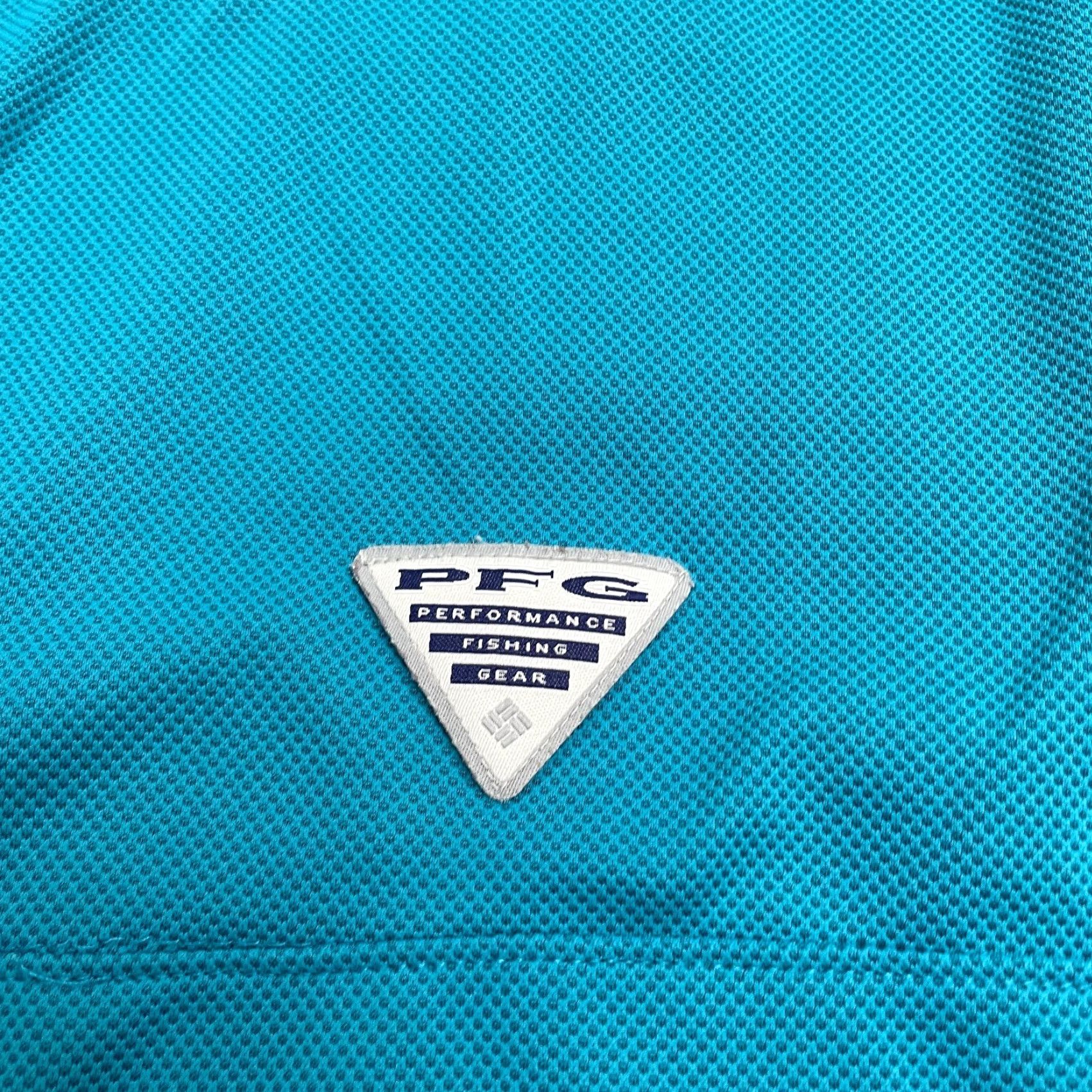 Vintage Columbia PFG Omni Shade Perfect Cast Polo Shirt Mens 2XL Blue Short Sleeve Size US XXL / EU 58 / 5 - 5 Thumbnail