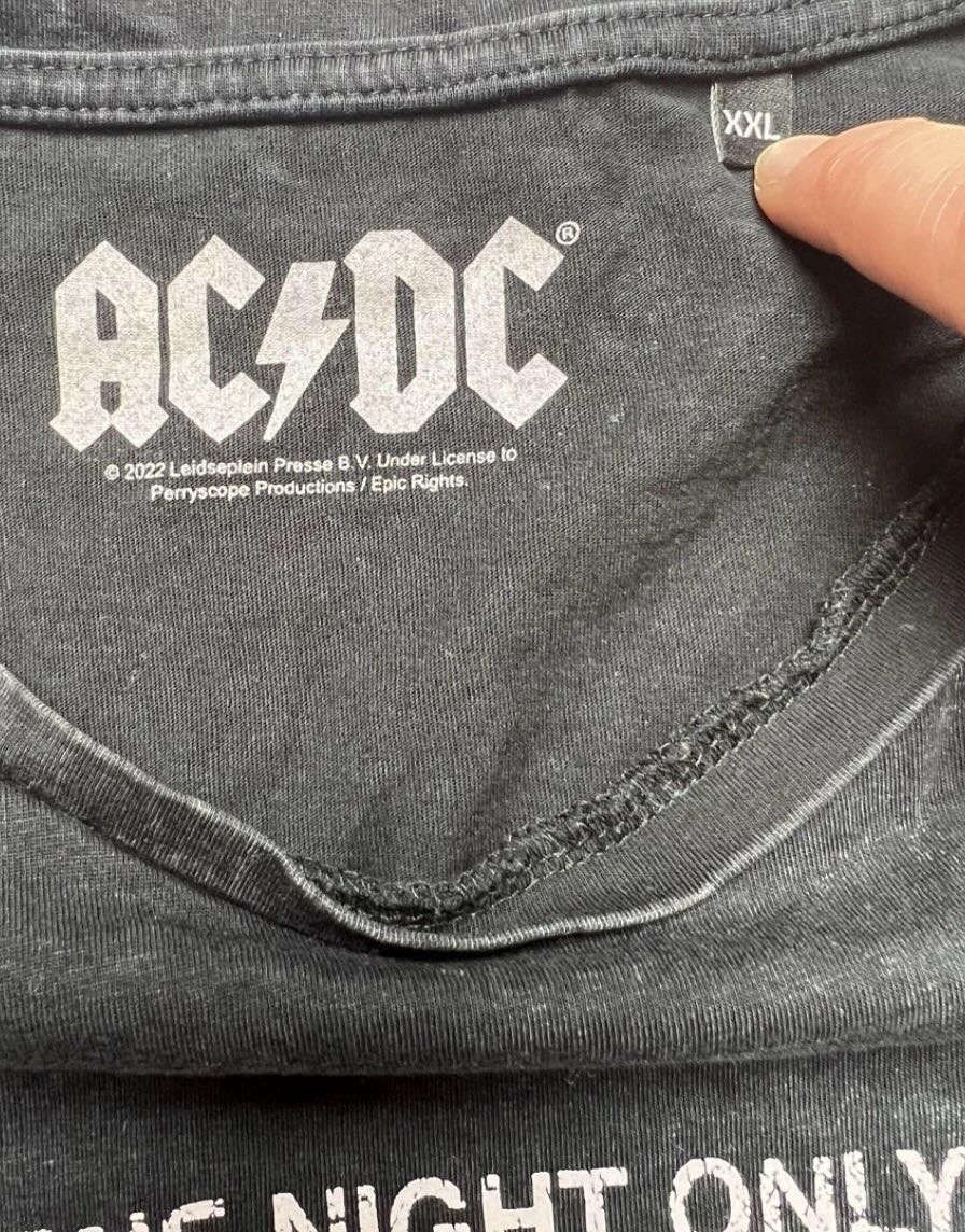 AC/DC Vintage AC/DC Madison Square Garden band tee 90s Size US M / EU 48-50 / 2 - 3 Thumbnail