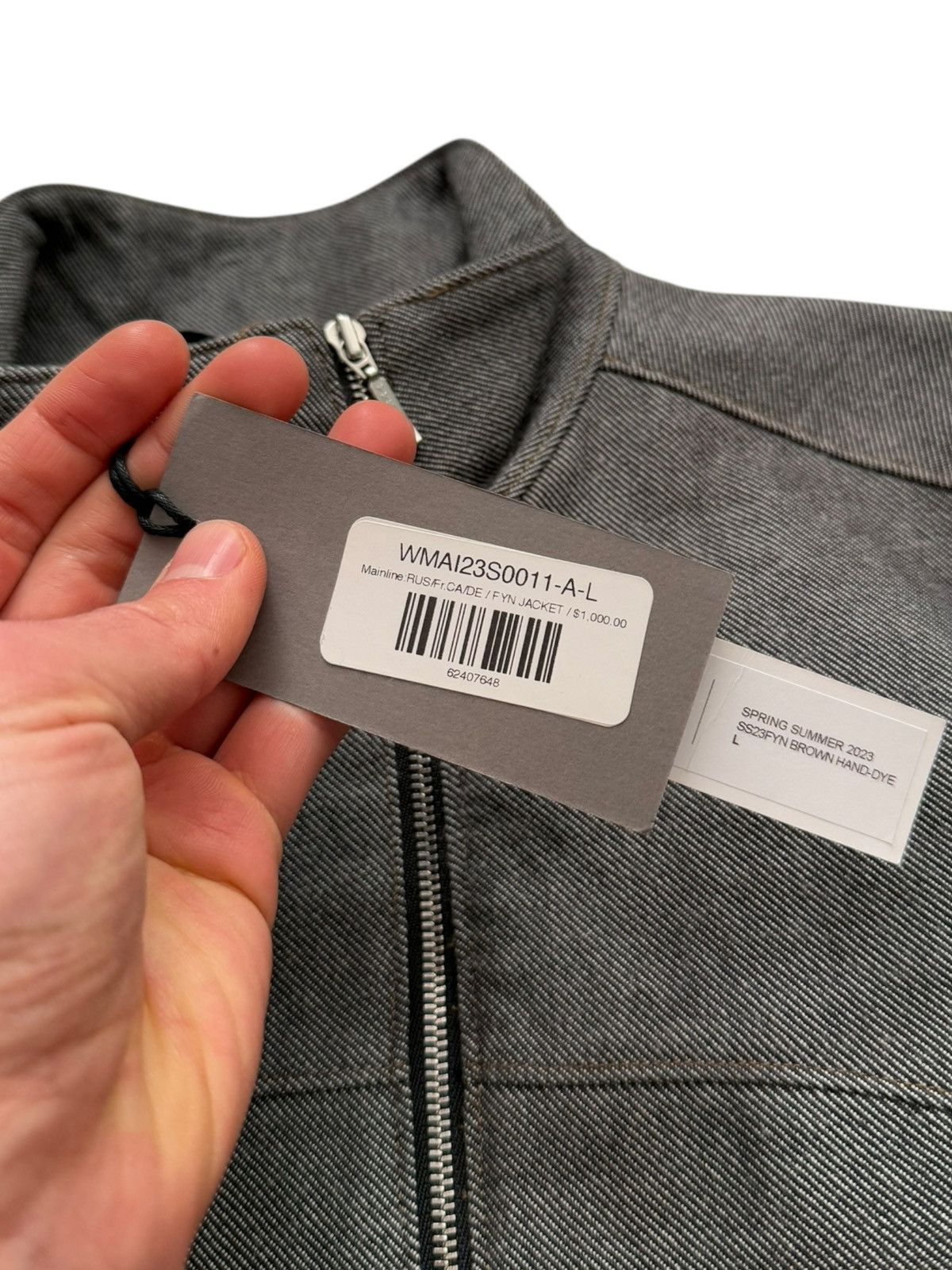 Mainline:RUS/Fr.CA/DE Fyn Rust Asymmetric Funnel Neck Jacket Size US L / EU 52-54 / 3 - 9 Thumbnail