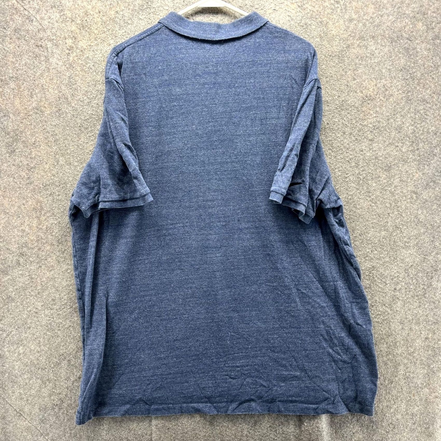 Polo Ralph Lauren Polo Ralph Lauren Polo Shirt Mens 2XL Blue Solid Pony Logo Short Sleeve Shirt Mens 2XL Blue Pony Logo Short Sleeve Polo Ralph Lauren Size US XXL / EU 58 / 5 - 2 Thumbnail