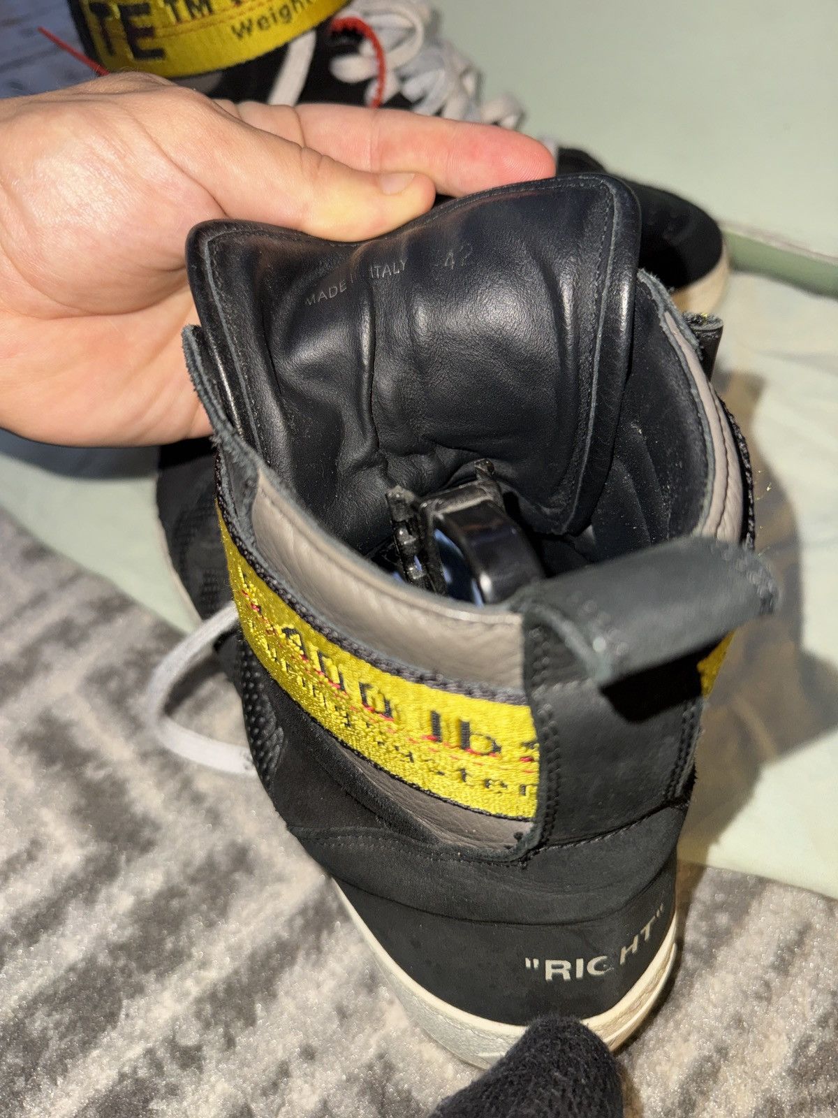 Off-White Off White Industrial Hightops Size US 9 / EU 42 - 7 Thumbnail