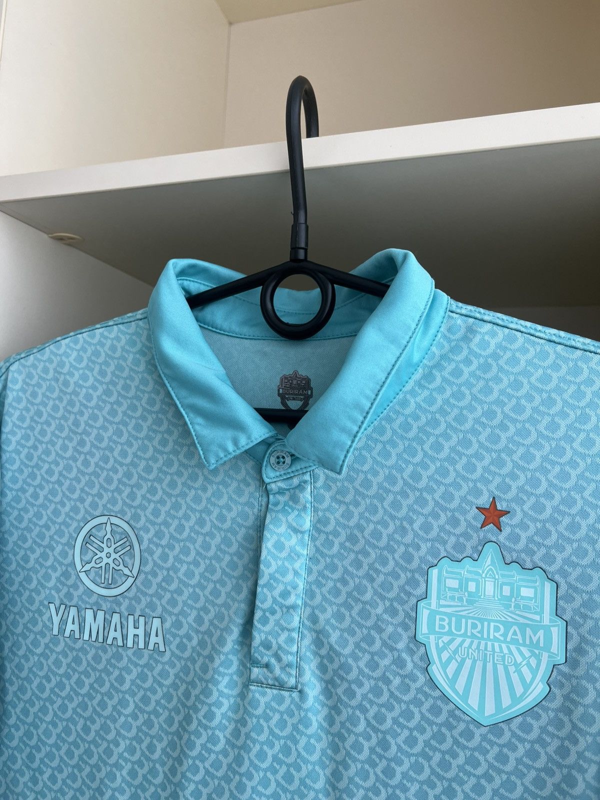 Yamaha Buriram United FC Jersey Thai League Football Soccer Yamaha Size US L / EU 52-54 / 3 - 5 Thumbnail