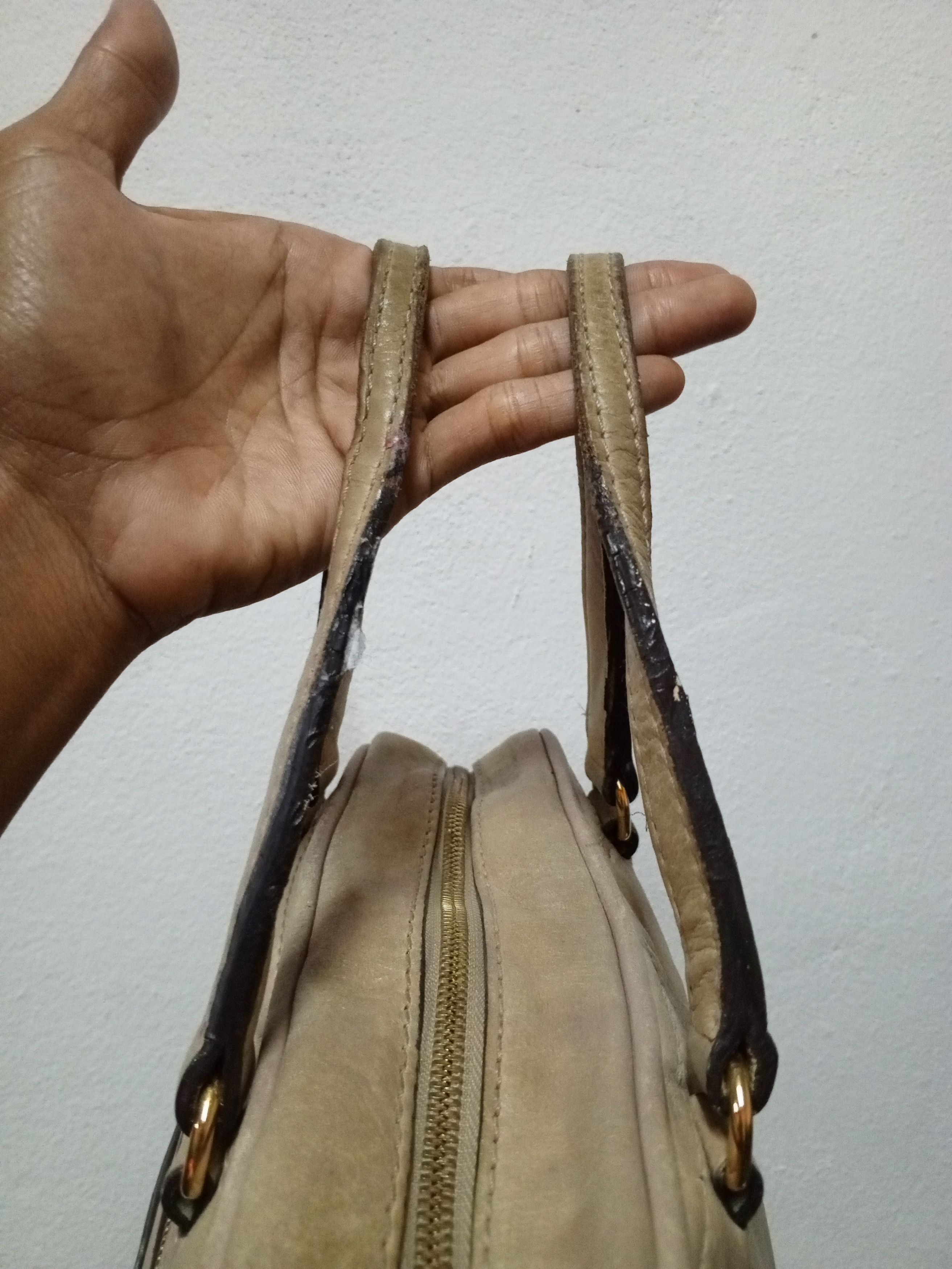 Loewe LOEWE 340712 BEIGE LEATHER HANDLE BAGS Size ONE SIZE - 10 Thumbnail