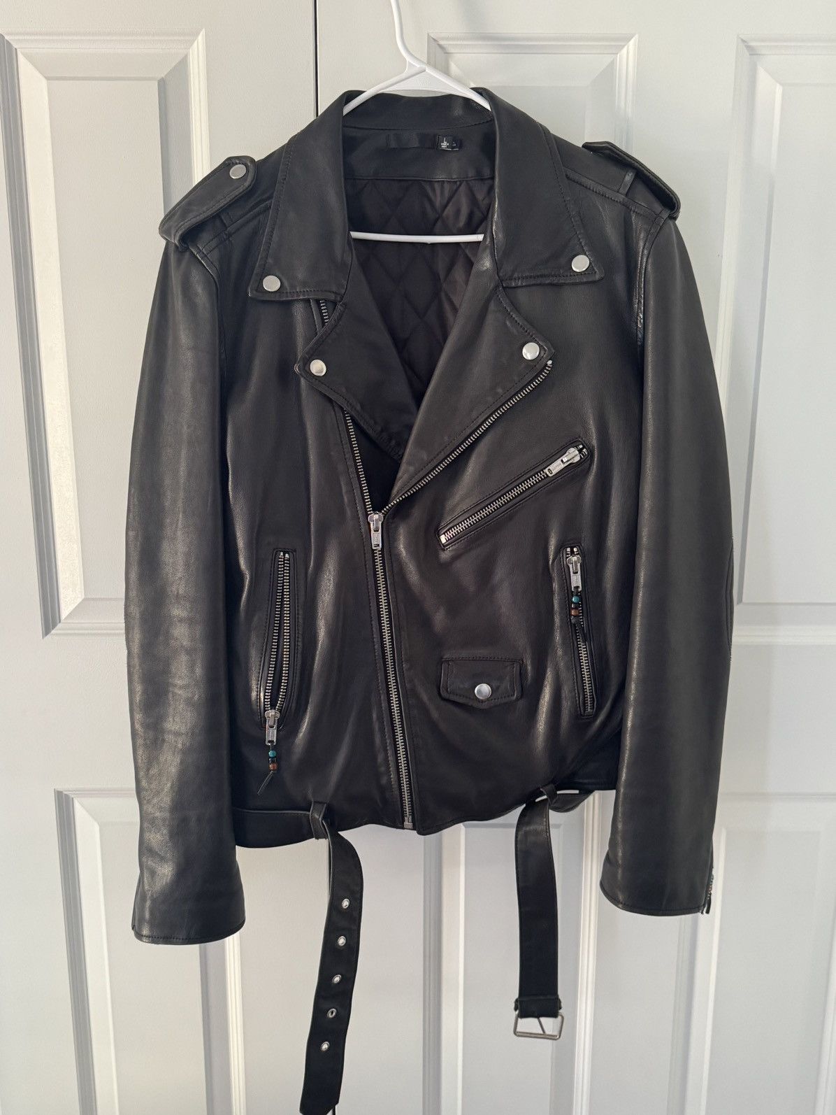 Blk Dnm BLK DNM Moto 5 Biker Jacket Size US L / EU 52-54 / 3 - 1 Thumbnail