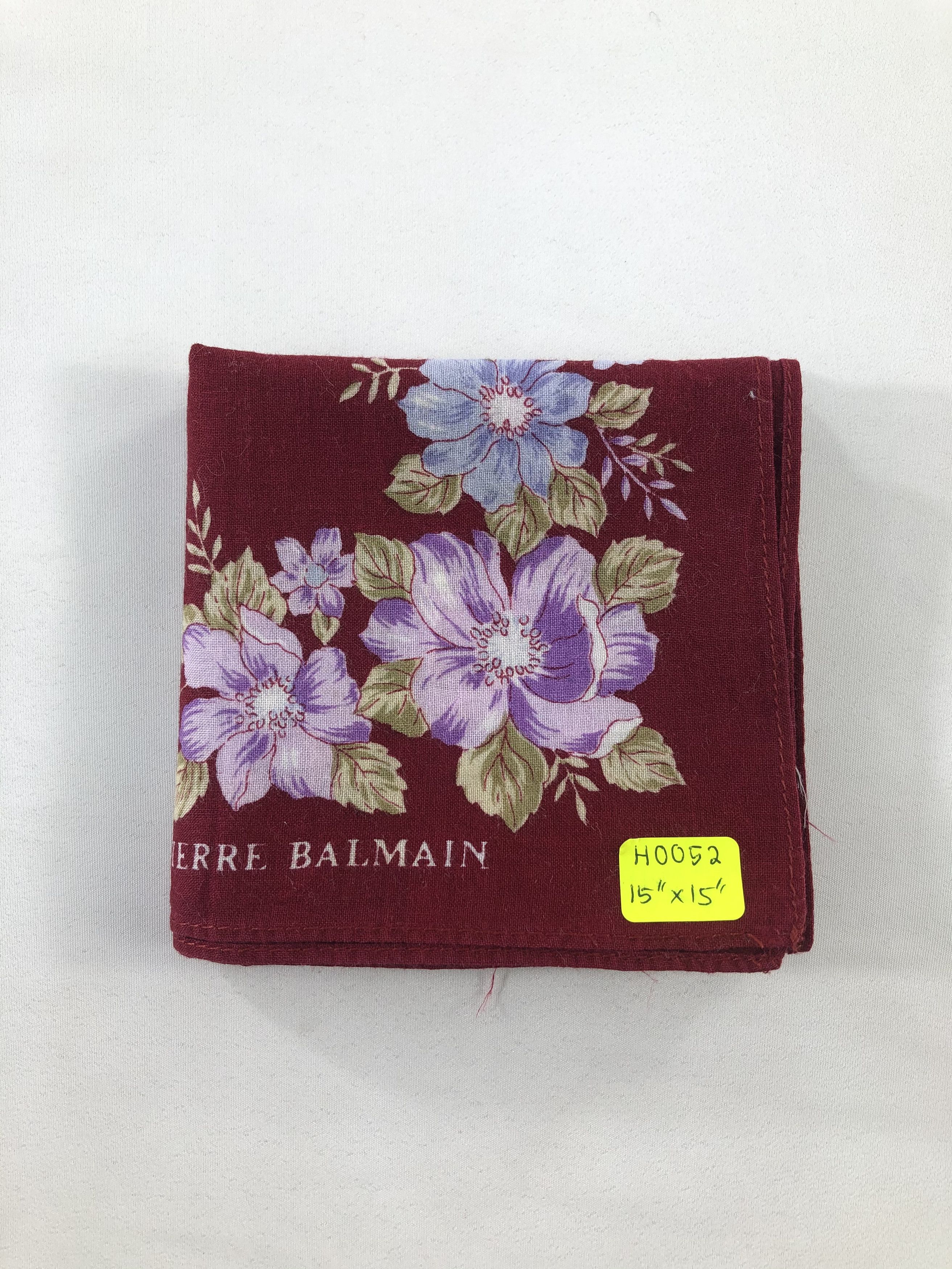 Pierre Balmain × Vintage Pierre Balmain Handkerchief / Bandana / Neckerchief Size ONE SIZE - 4 Thumbnail