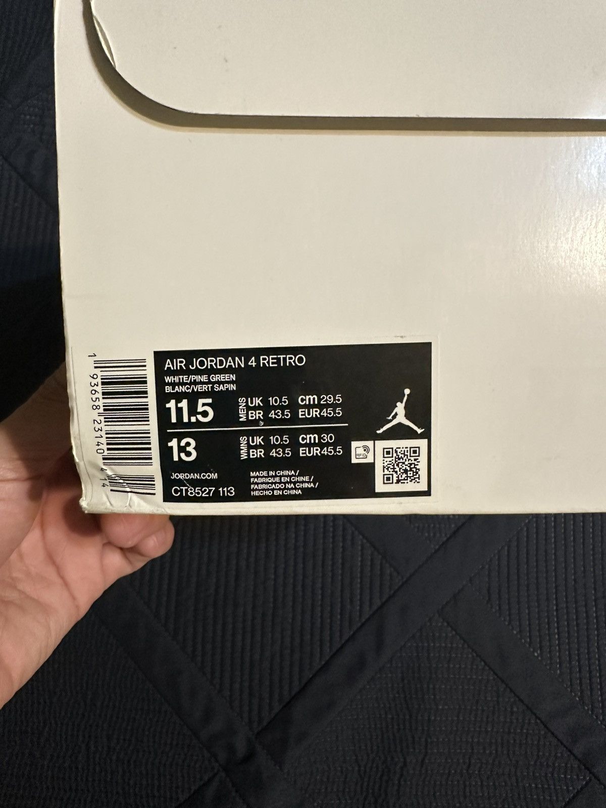 Air Jordan 4 “Metallic Green” (2020)