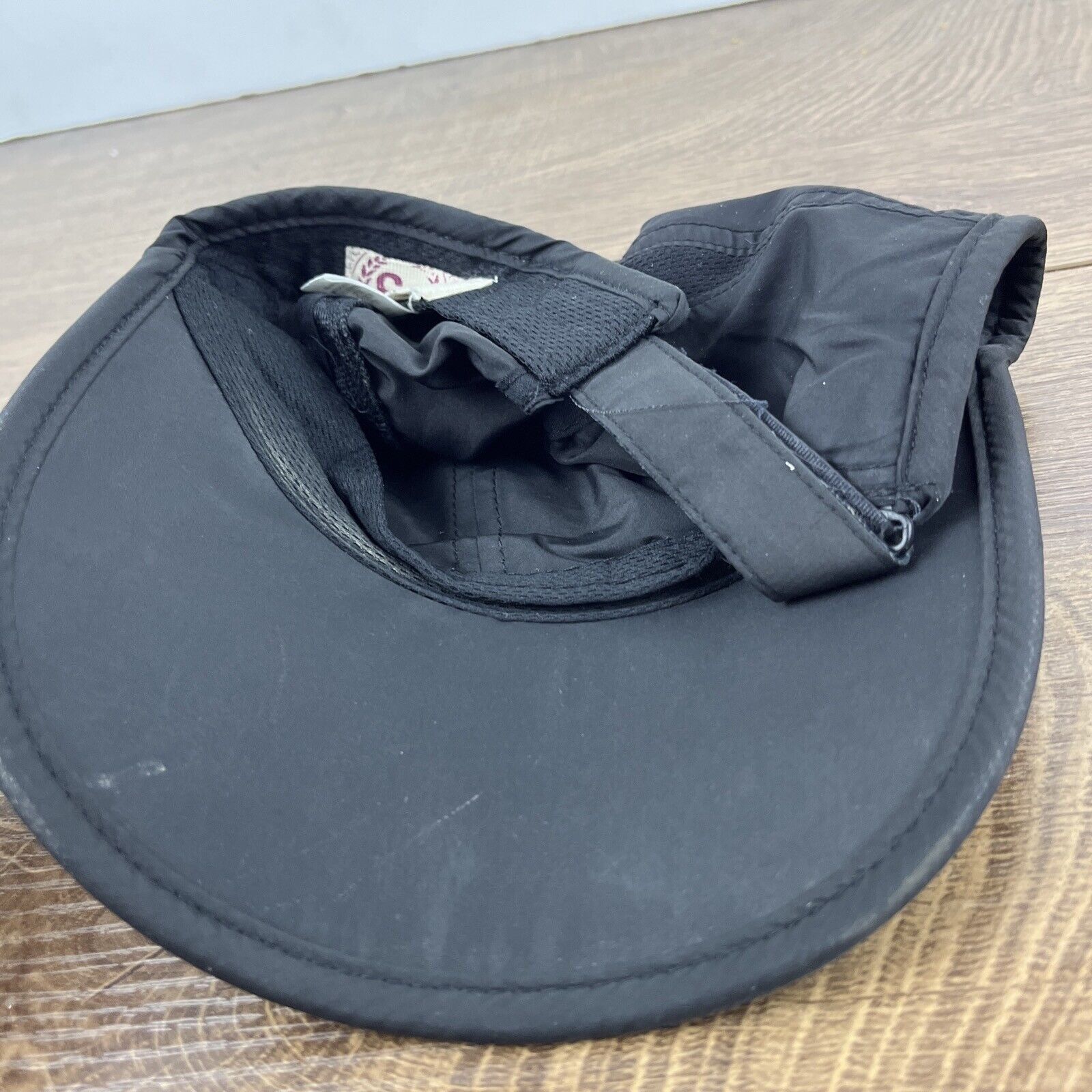 Other Black Running Hat Athletic Cap Hat Black Hat Adjustable Adul Size ONE SIZE - 13 Thumbnail