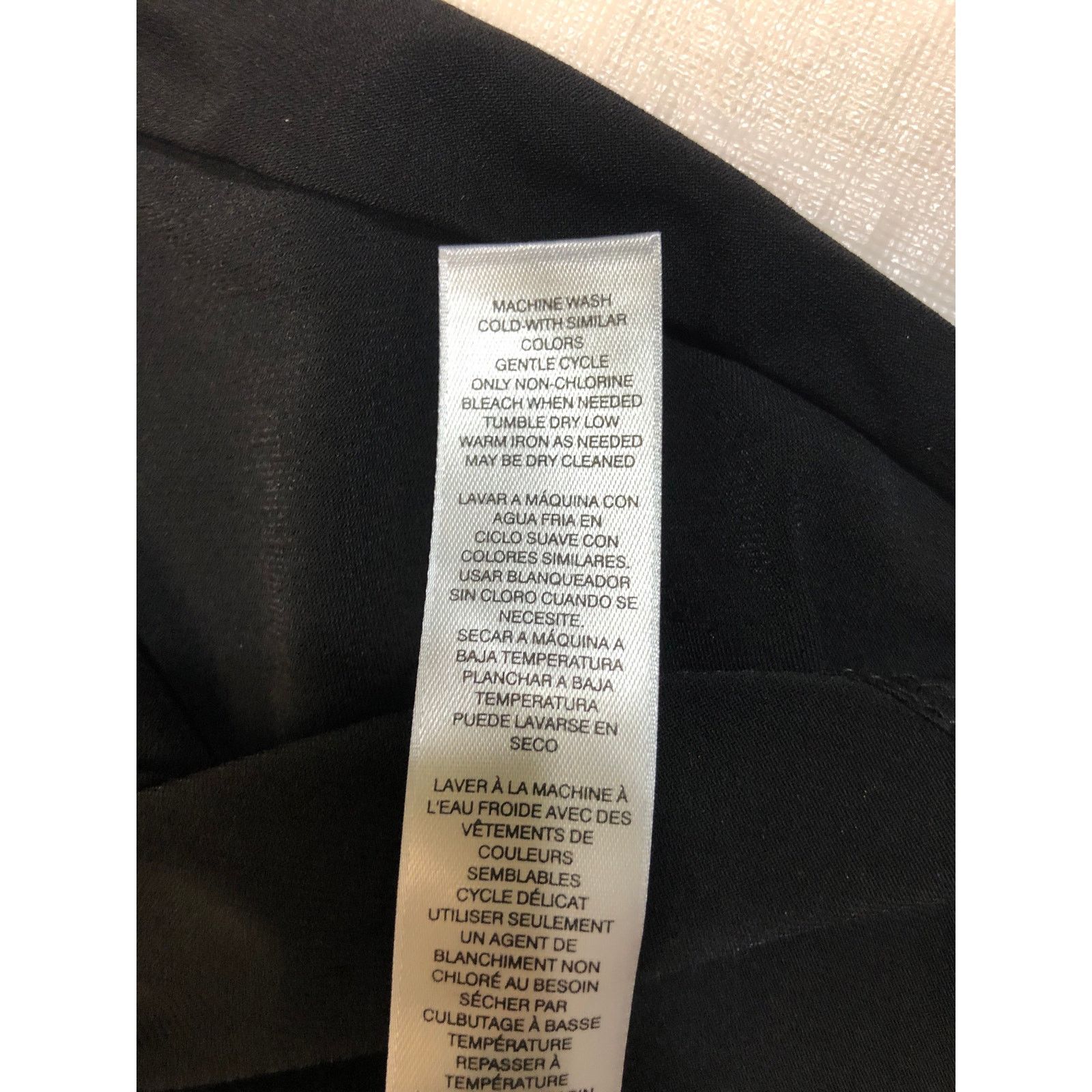 Chicos Women’s Chico’s black high low scoop blouse Size L / US 10 / IT 46 - 6 Thumbnail
