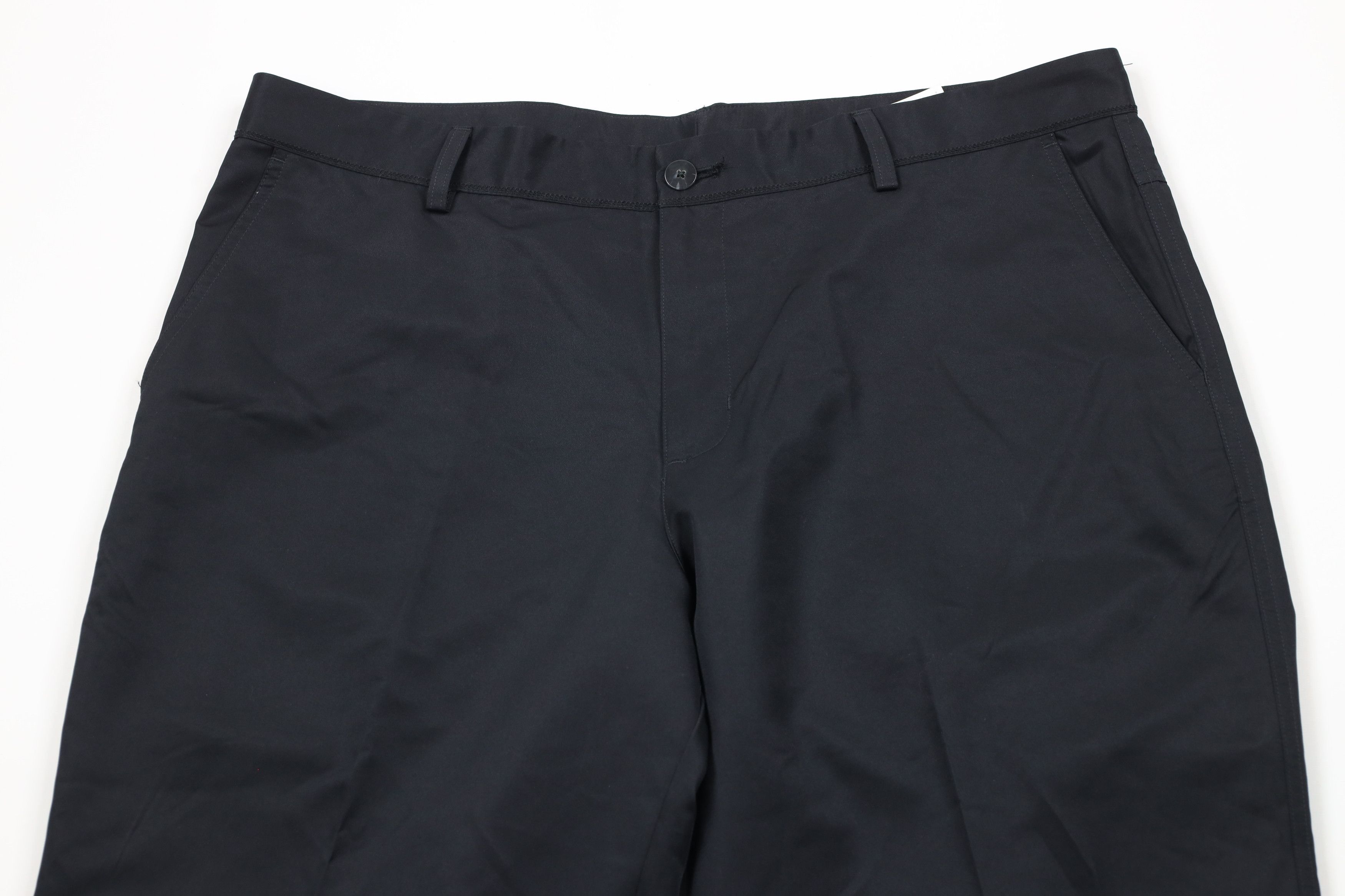 Adidas × Vintage Vintage Y2K Adidas Golf Out Tech Wide Leg Chino Pants Black Size US 38 / EU 54 - 2 Thumbnail