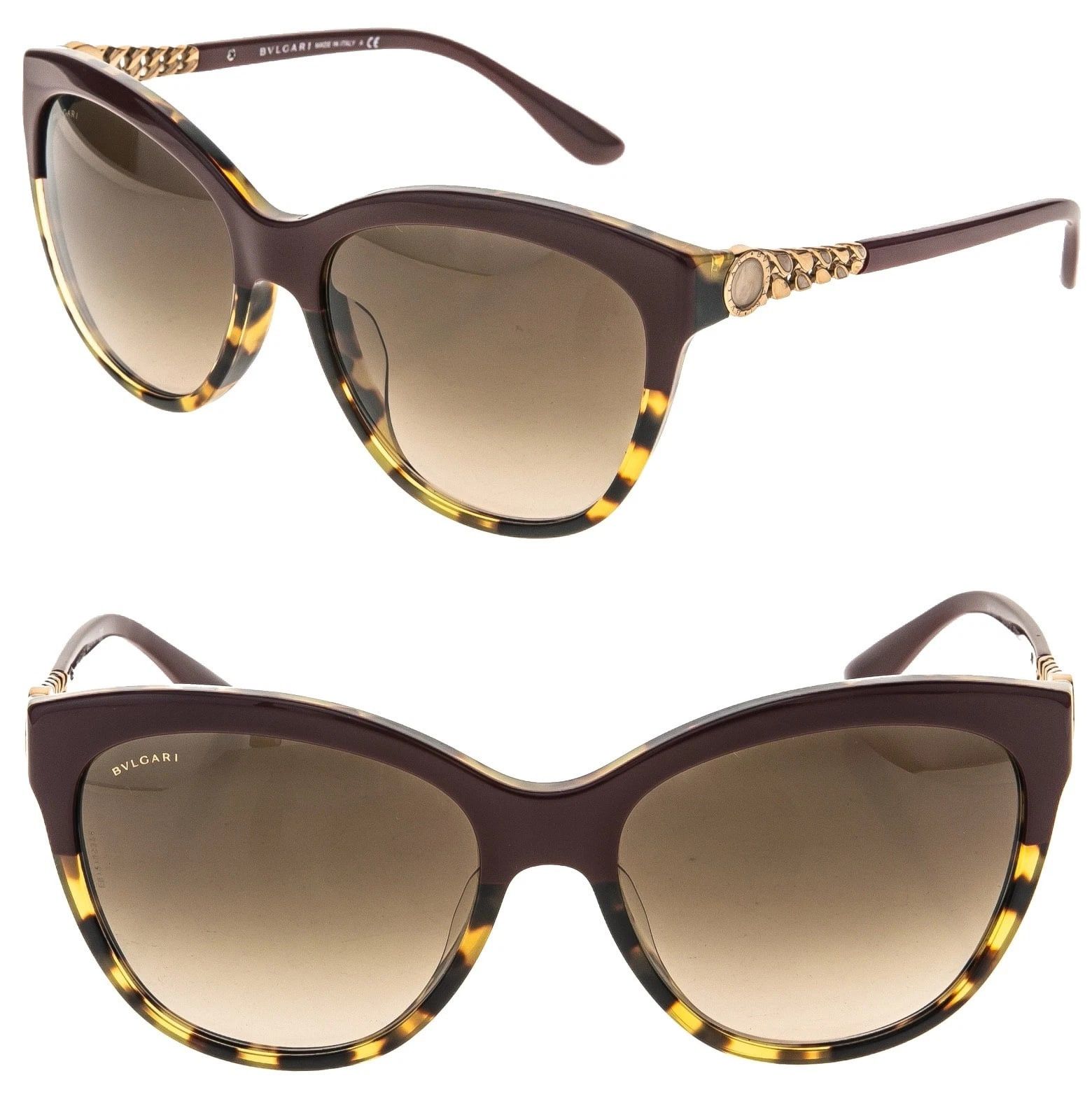 Bvlgari BVLGARI BV8158F 8158 CATENE Rose Gold Chain Sunglasses Size ONE SIZE - 1 Thumbnail