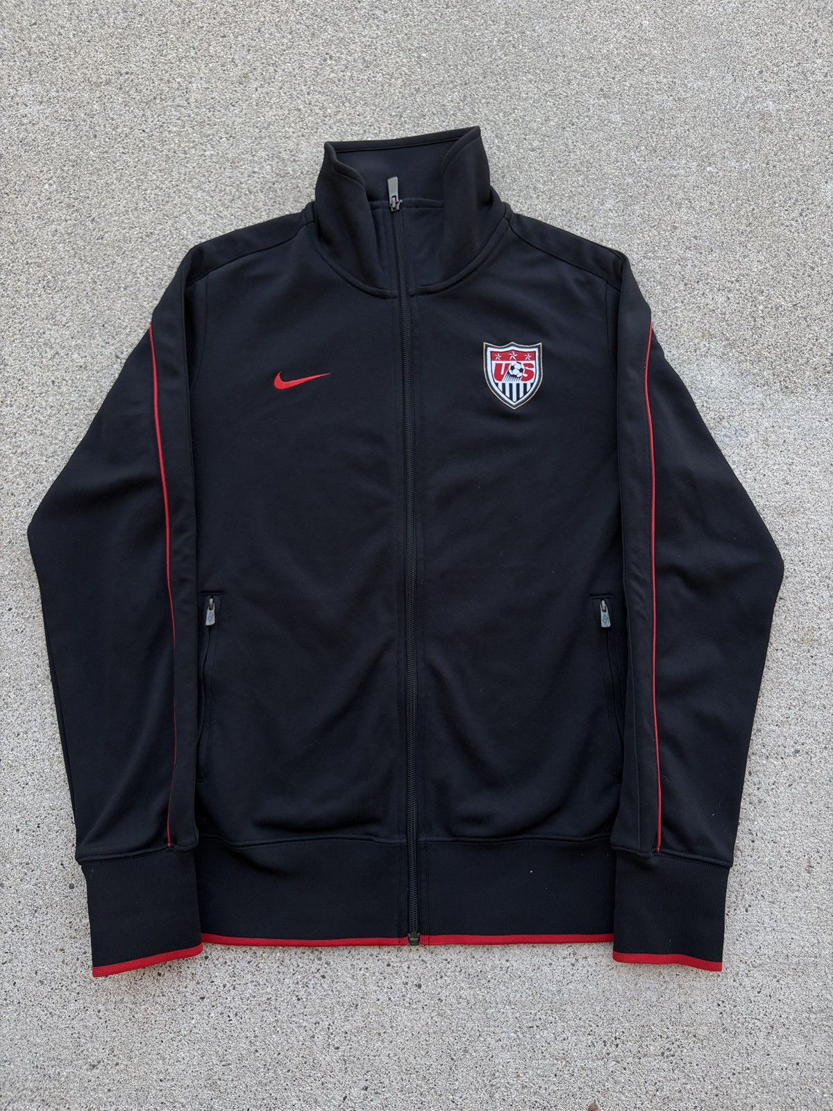 Nike USA National Team Zip-Up Soccer Jacket Size W. XL