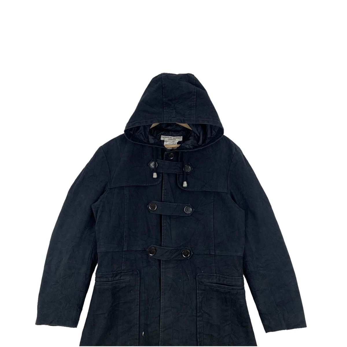 KATHARINE HAMNETT London Fashion Designer Long Coat Jacket