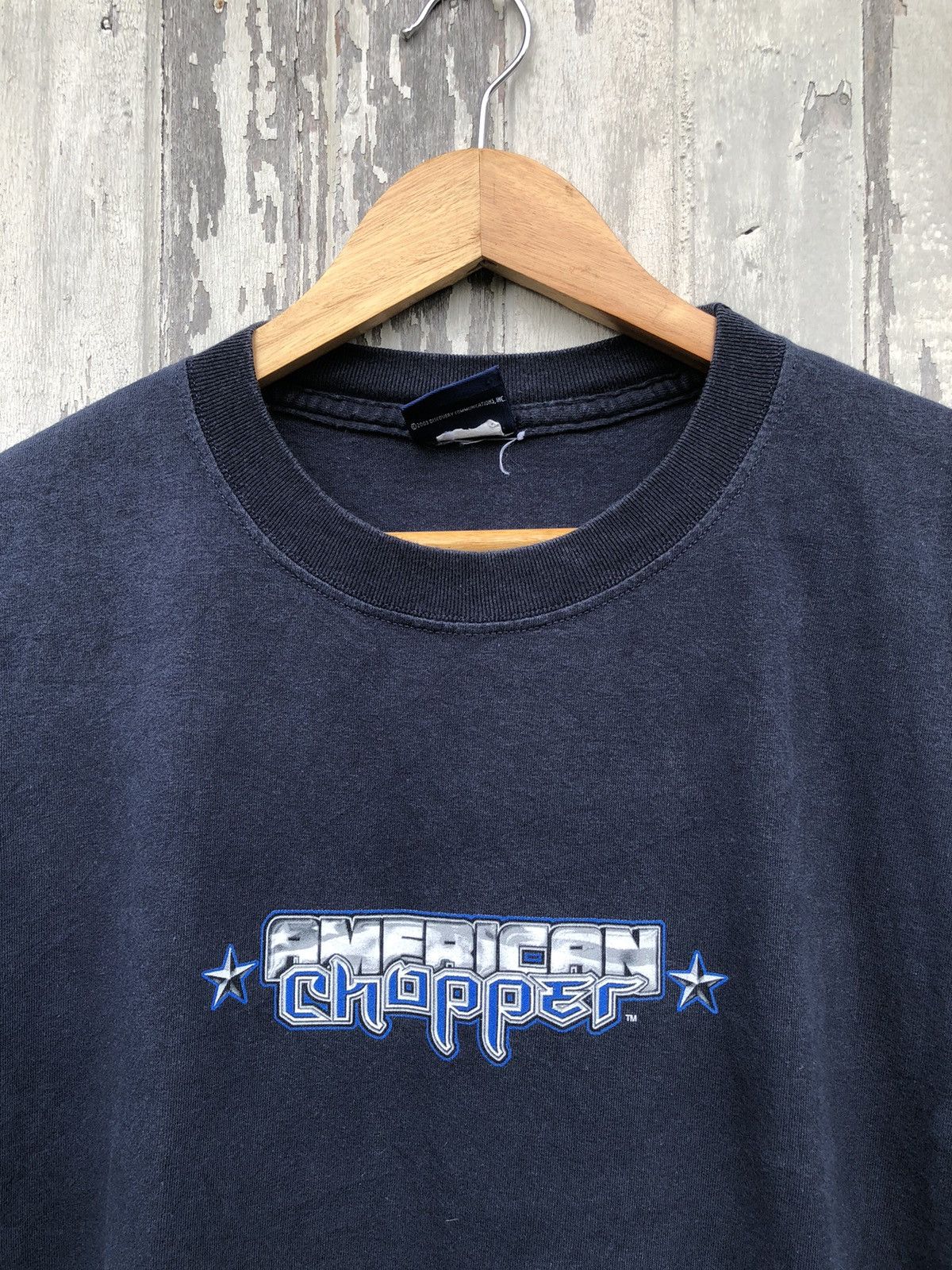 Harley Davidson × Vintage × West Coast Choppers Vintage Y2K American ChooperJet Bike Tee Size US L / EU 52-54 / 3 - 10 Thumbnail