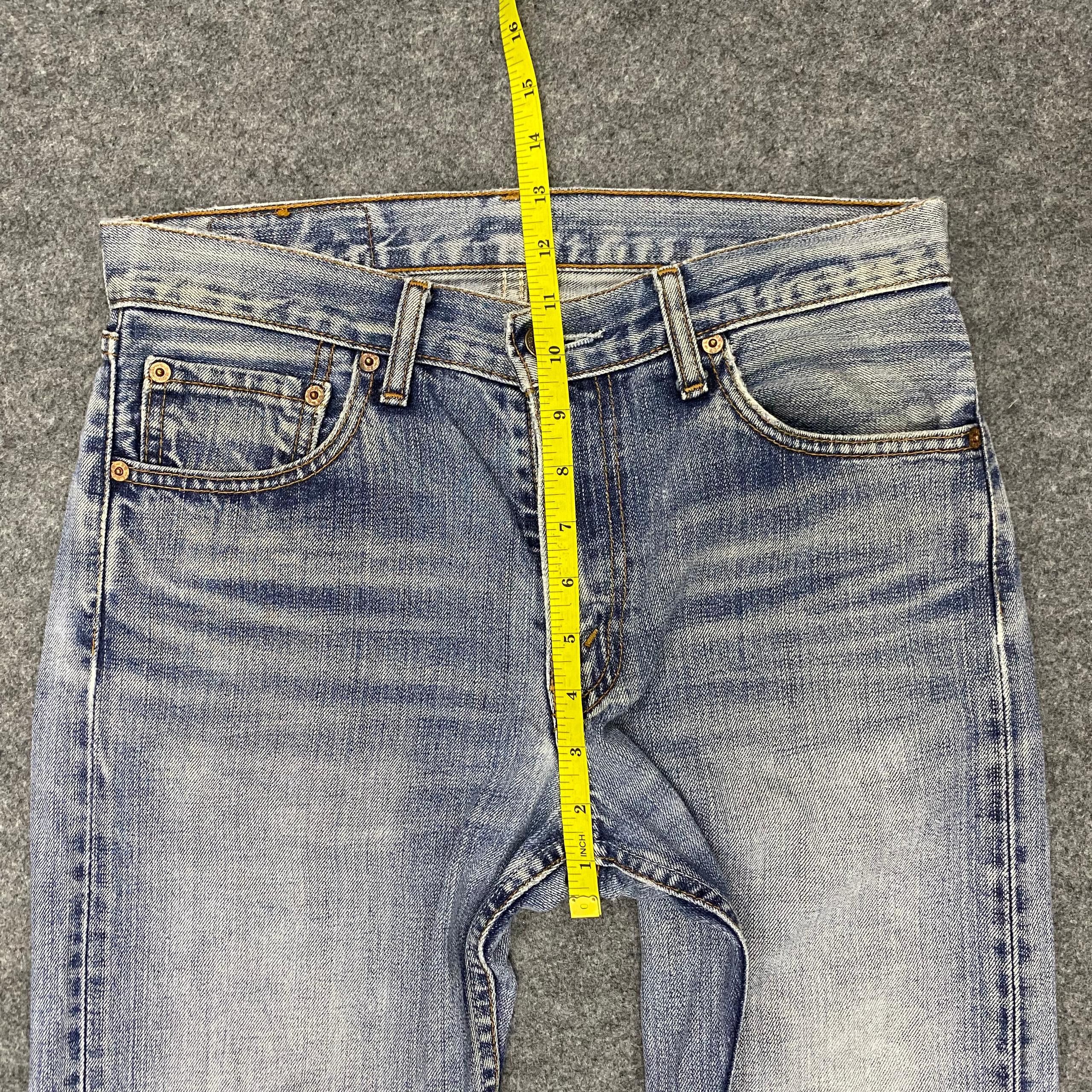 Levi's Vintage Levis 505 Distressed Denim Kurt Cobain Style Size US 31 - 7 Thumbnail