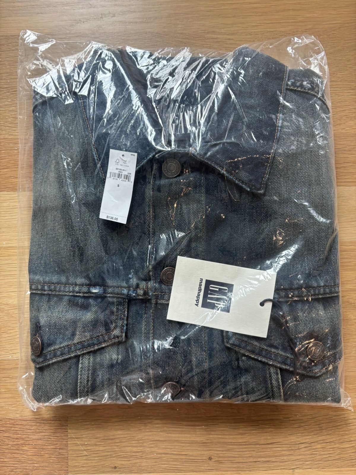 Gap × Madhappy Gap x MadHappy Sand-Washed Denim Trucker Jacket Size US S / EU 44-46 / 1 - 6 Thumbnail