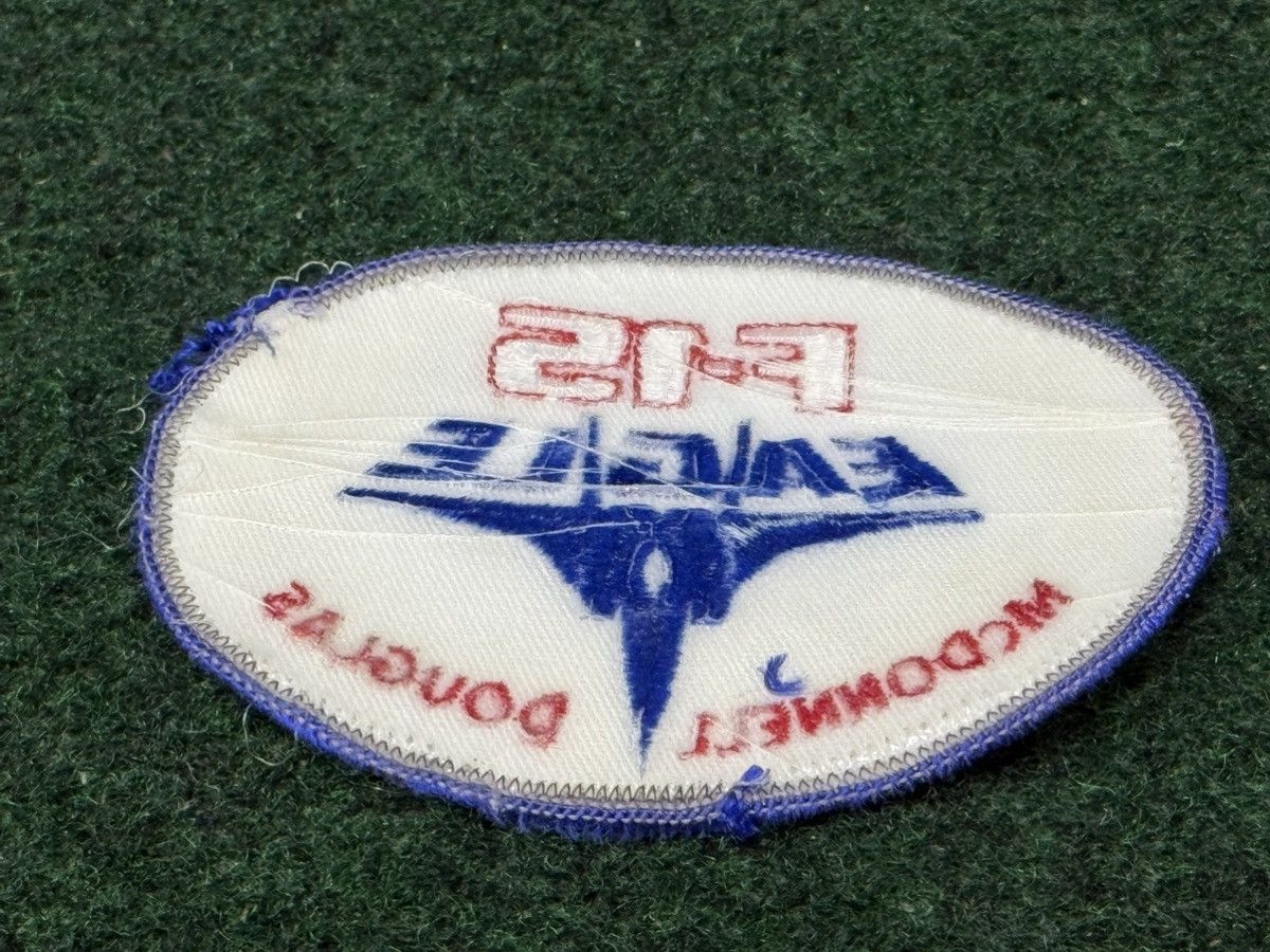 Vintage Vintage F-15 Eagle McDonnell Douglas Patch Size ONE SIZE - 3 Thumbnail