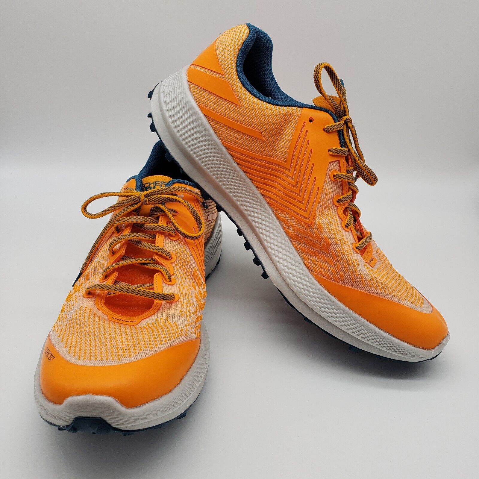 Skechers Go Run Razor TRL Orange 246002 Running Shoe Goodyear Size 12 shops NEW