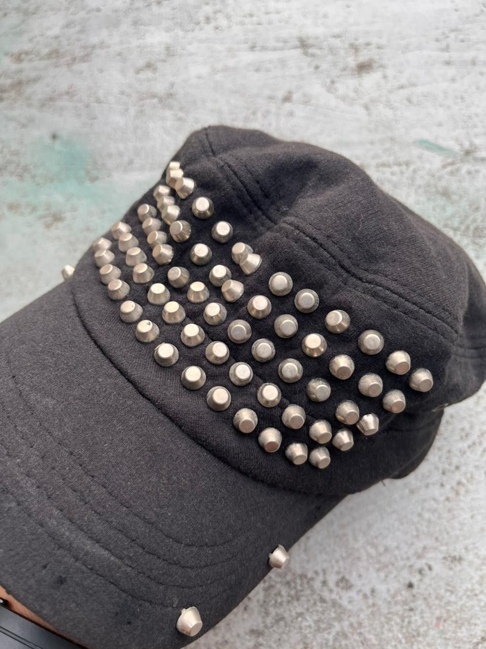 Japanese Brand Egoist Studed Gothic Cadet Hat Punk LGB Size ONE SIZE - 1 Thumbnail