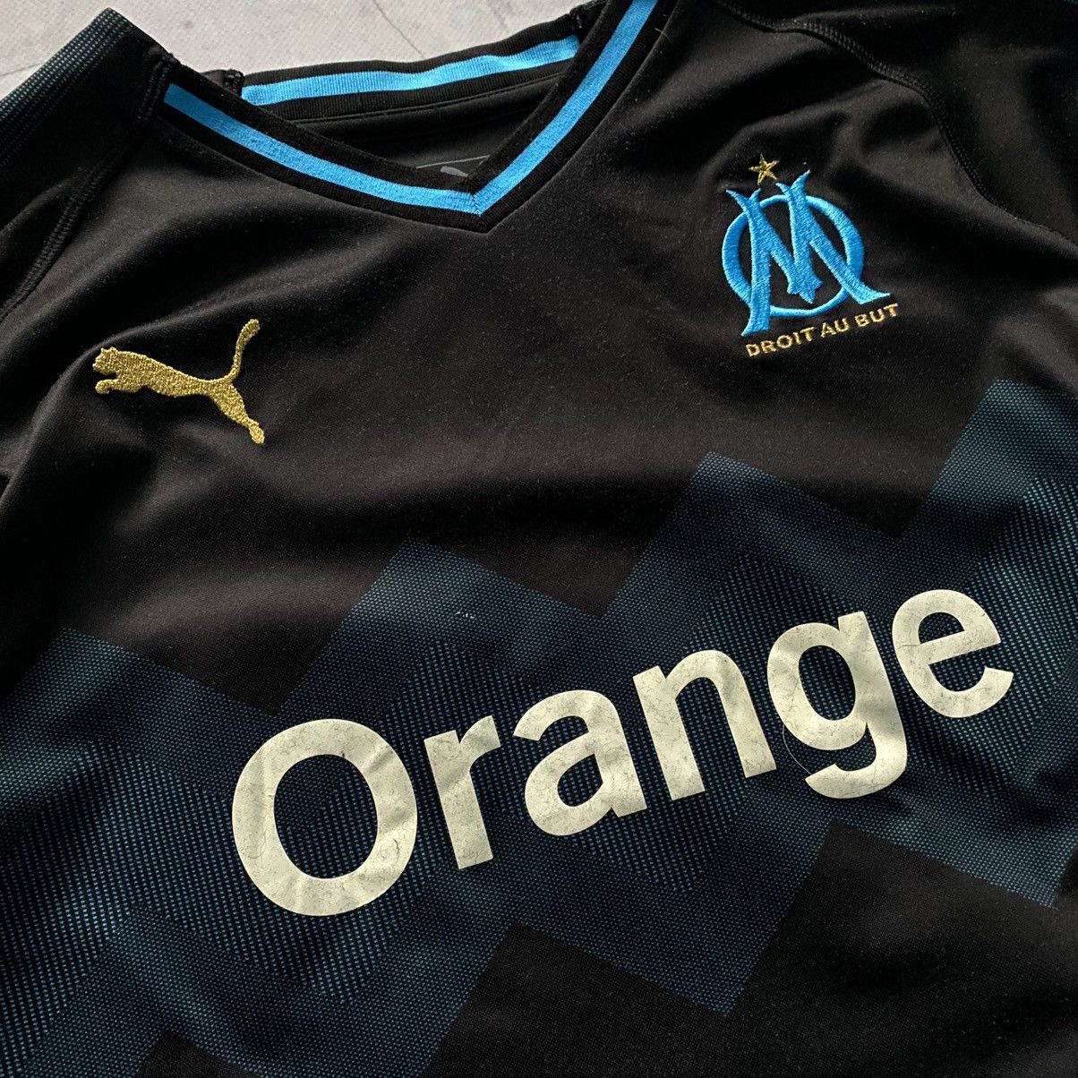 Puma # 22 Yves Olympique Marseille Puma 2017/2018 Jersey Size US L / EU 52-54 / 3 - 3 Thumbnail