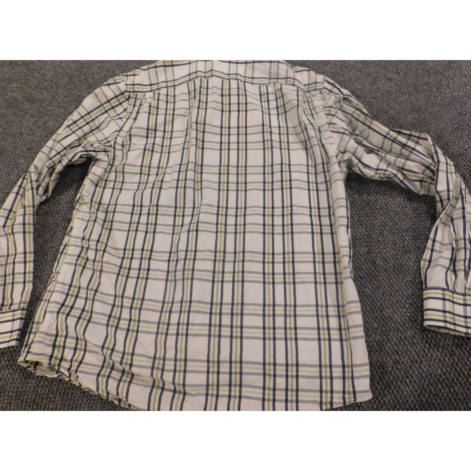 Old Navy Old Navy Shirt Men's Large White Button-Down Knit Long Sleeve Collared Slim Pocketed Regular Button-Up Size US L / EU 52-54 / 3 - 7 Thumbnail