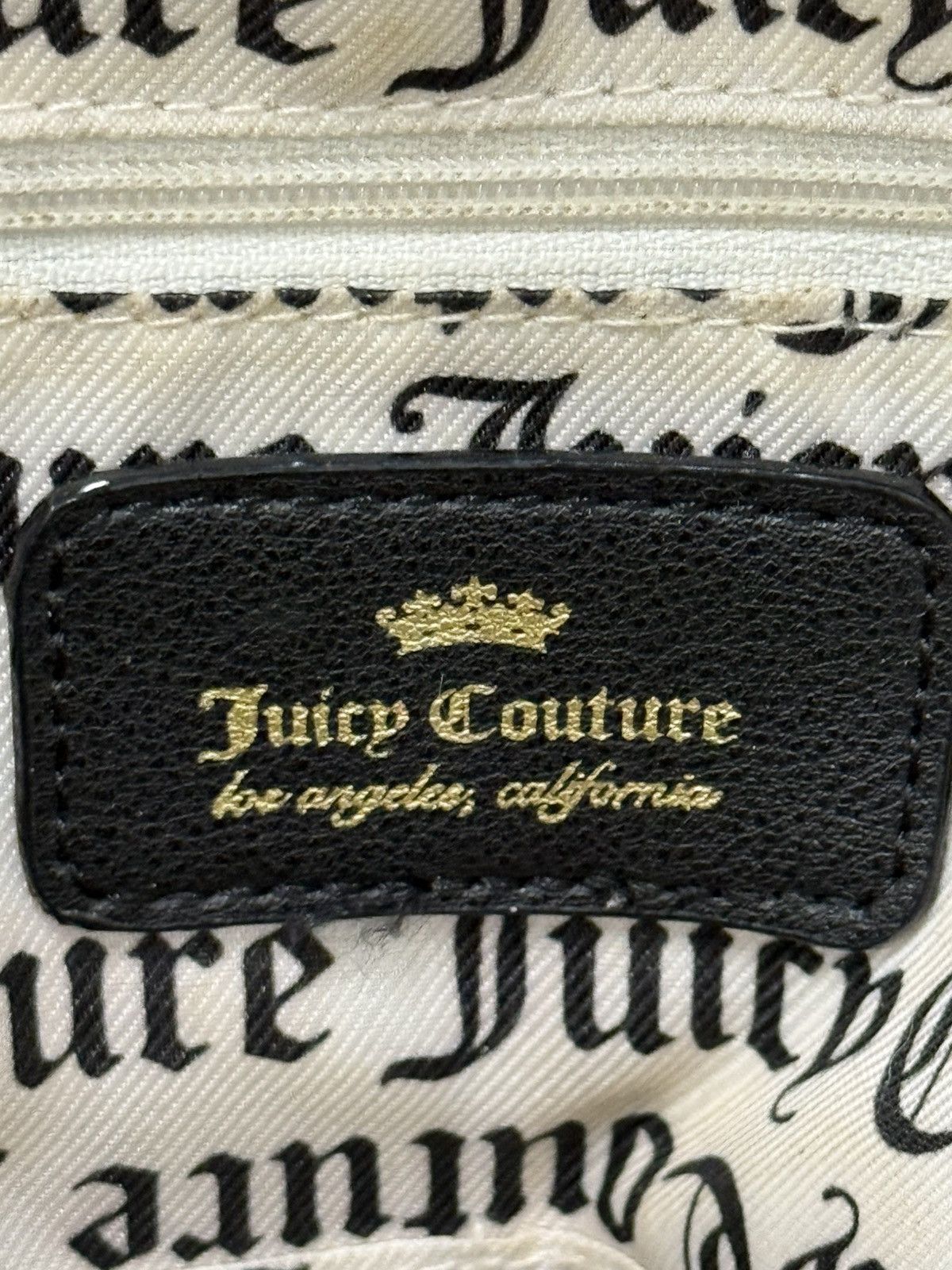 Juicy Couture Vintage Y2k Juicy Couture Clashing Hearts Backpack Size ONE SIZE - 9 Thumbnail