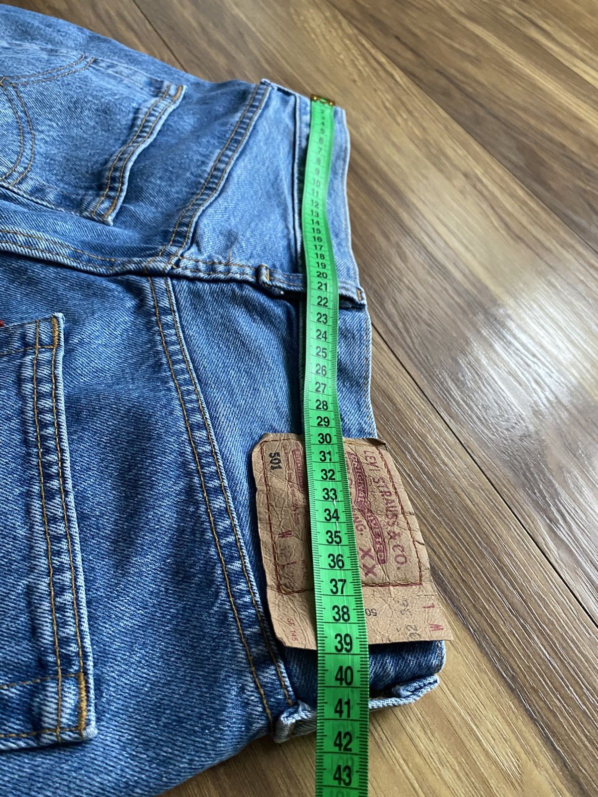 Levi's Levi’s 501 Vintage Denim Pants Made In USA,Loose,Baggy Fit Size US 32 / EU 48 - 12 Thumbnail