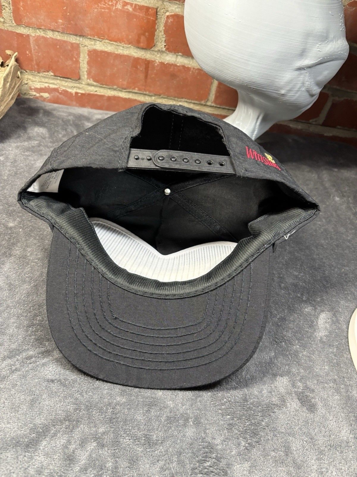 Other Vintage 90s The Wrap Snapback Trucker Hat Winston Has It Size ONE SIZE - 5 Thumbnail