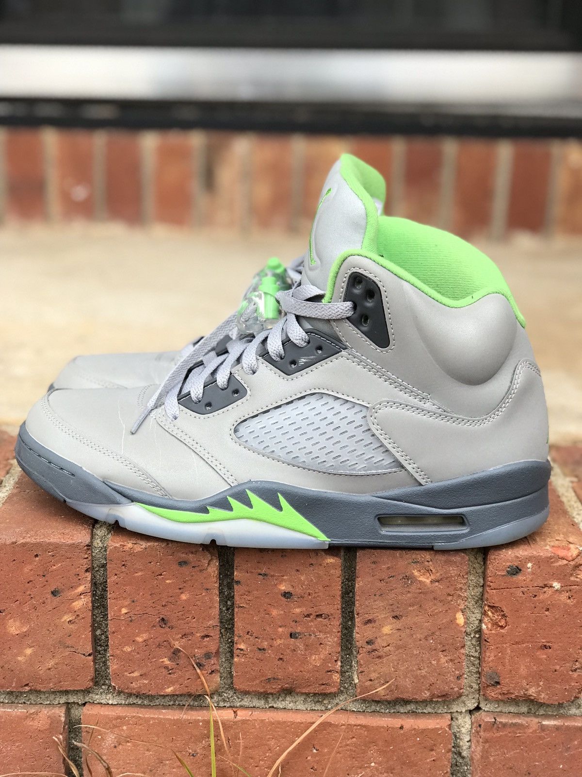 Jordan Brand Air Jordan Retro 5 Green Bean Size 10.5 Size US 10.5 / EU 43-44 - 2 Thumbnail