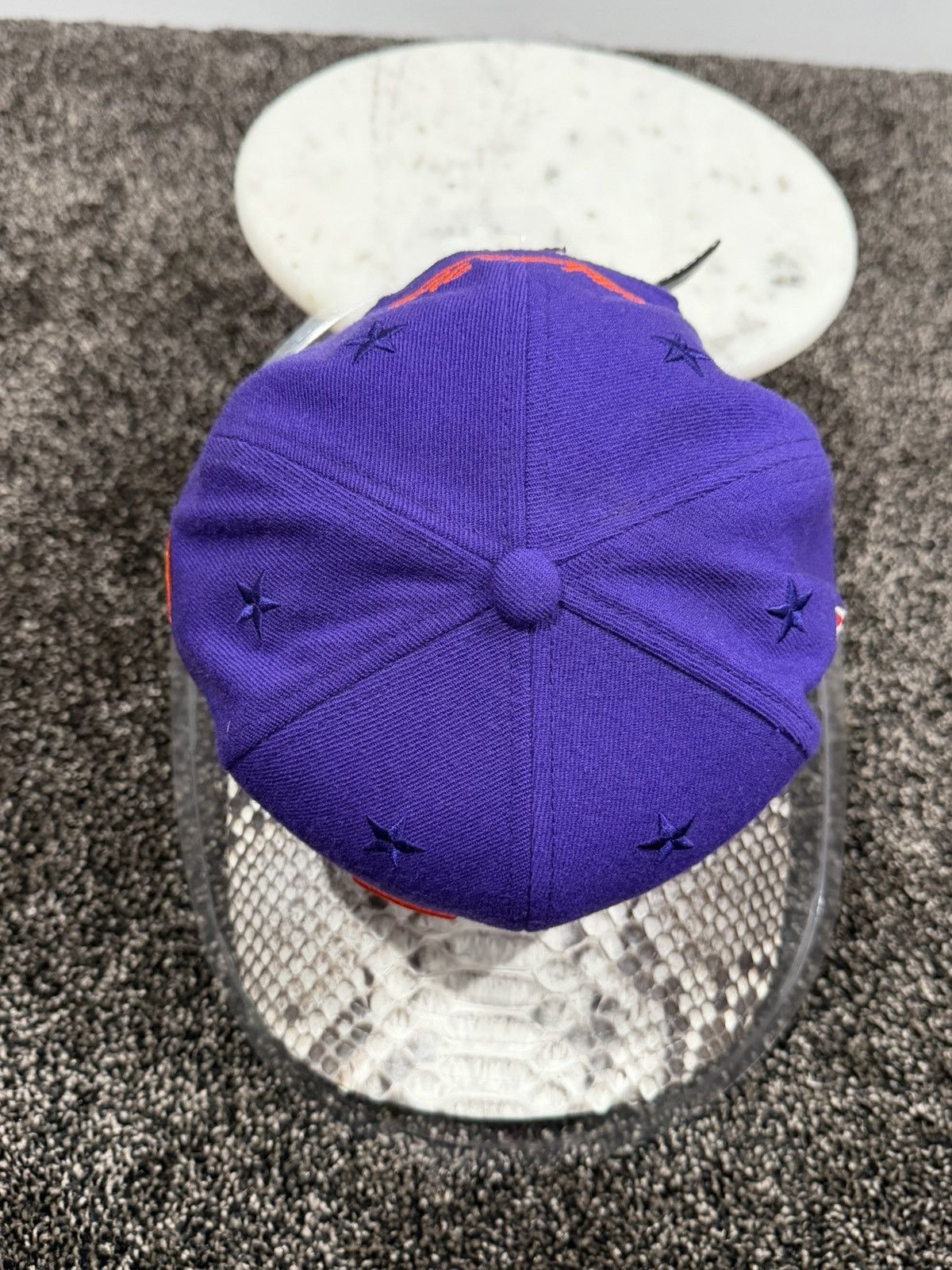Just Don × Mitchell & Ness × Rsvp Gallery Just Don x Mitchell & Ness NBA Phoenix Suns Purple Hat Size ONE SIZE - 5 Thumbnail