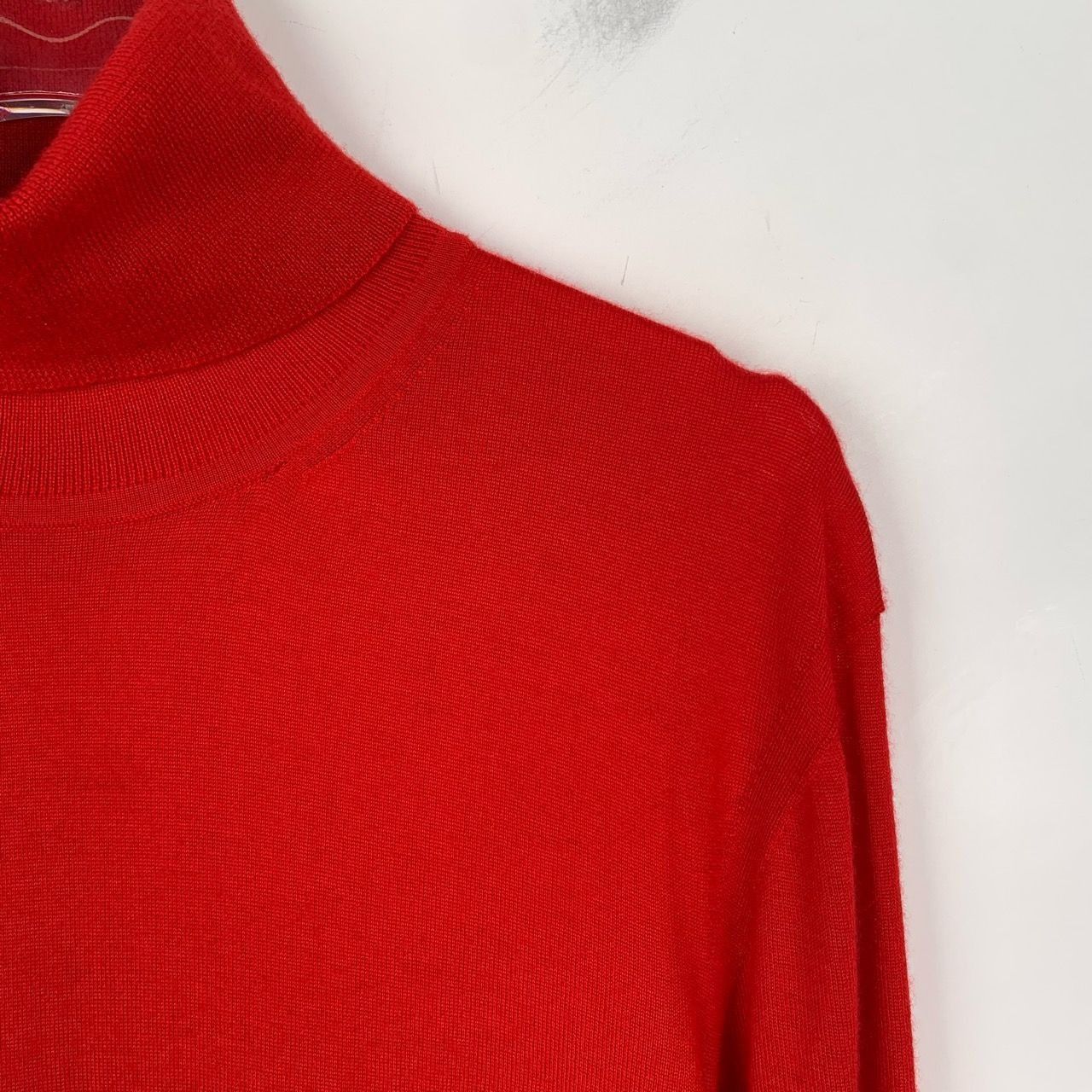 Dior Dior Red Logo Embroidered High-Neck Cashmere Knit Sweater (S Size M / US 6-8 / IT 42-44 - 7 Thumbnail