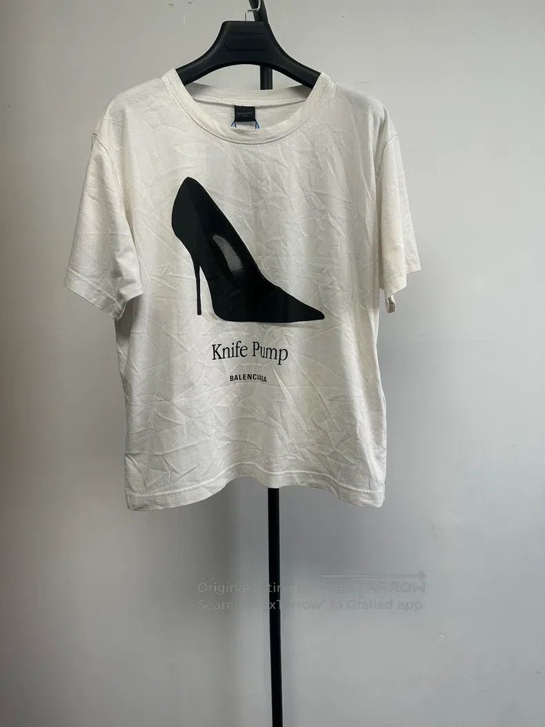 Balenciaga Balenciaga Round neck short-sleeve cotton slim fit Size US L / EU 52-54 / 3 - 1 Thumbnail