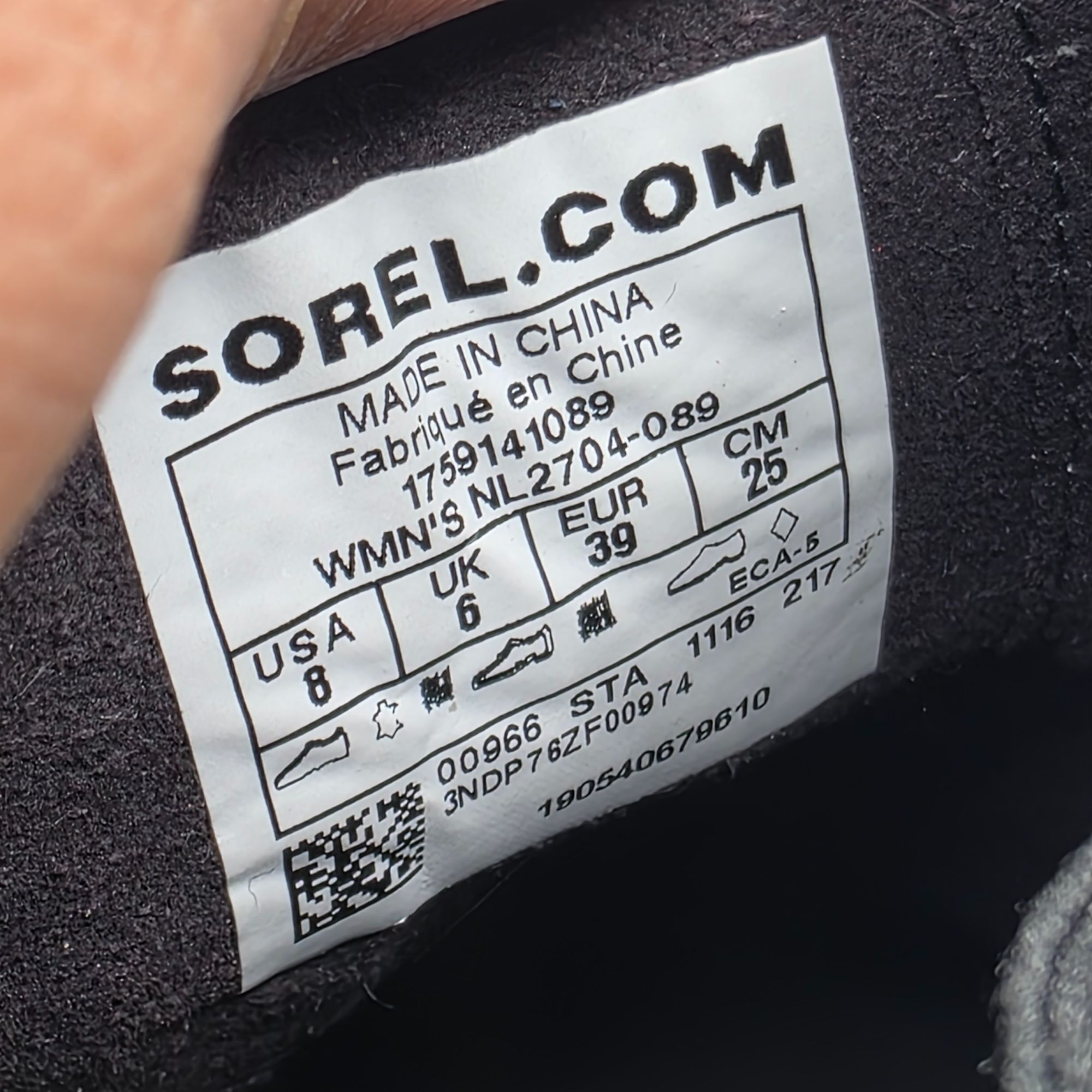 SOREL Sorel Lea Womens Size 8 Gray Wedge Chelsea Ankle Boots Going Size US 8 / IT 38 - 6 Thumbnail