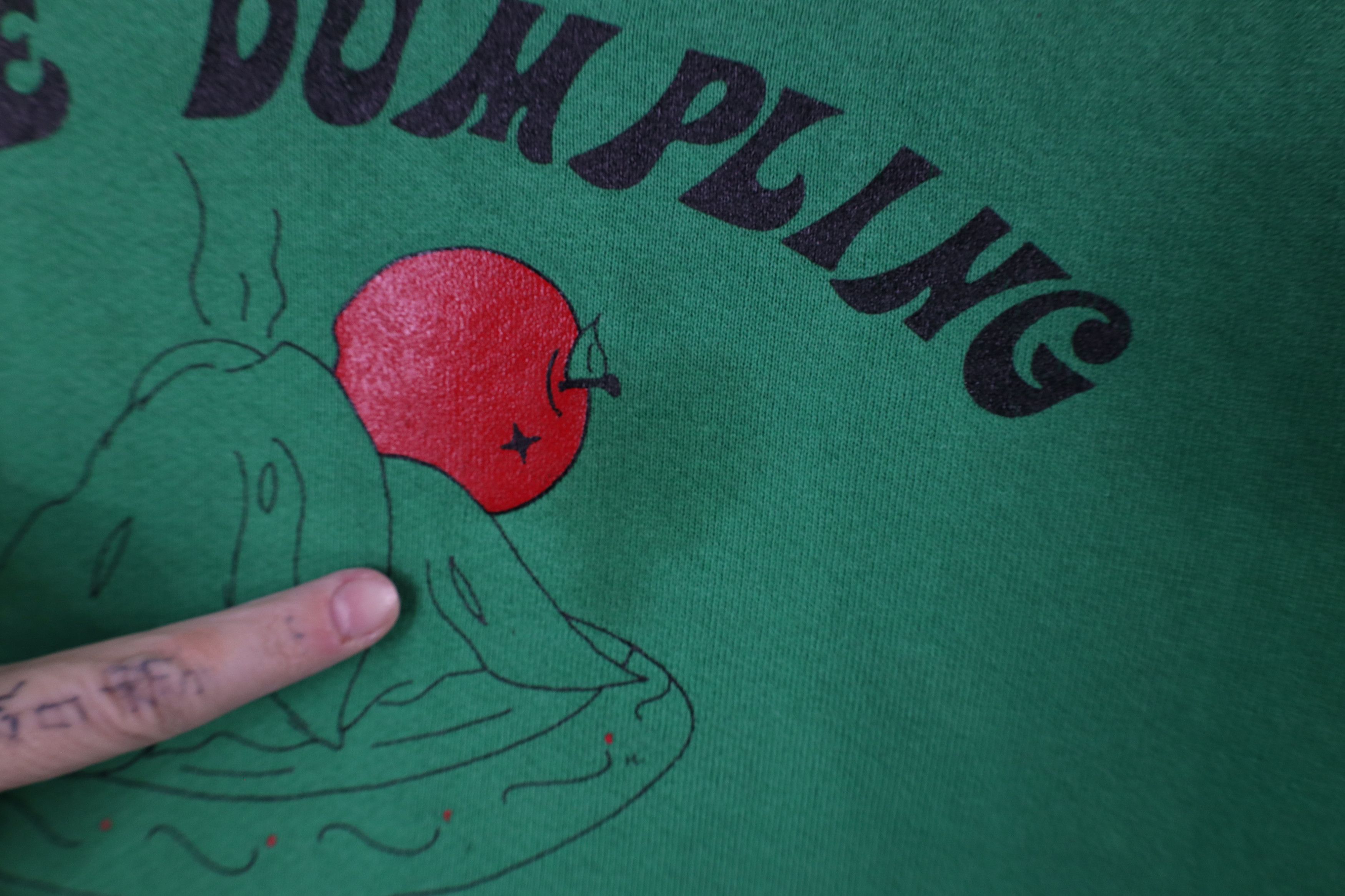 Russell Athletic × Vintage Vintage 90s Russell Athletic Apple Dumpling Fest Sweatshirt Size US XXL / EU 58 / 5 - 7 Thumbnail