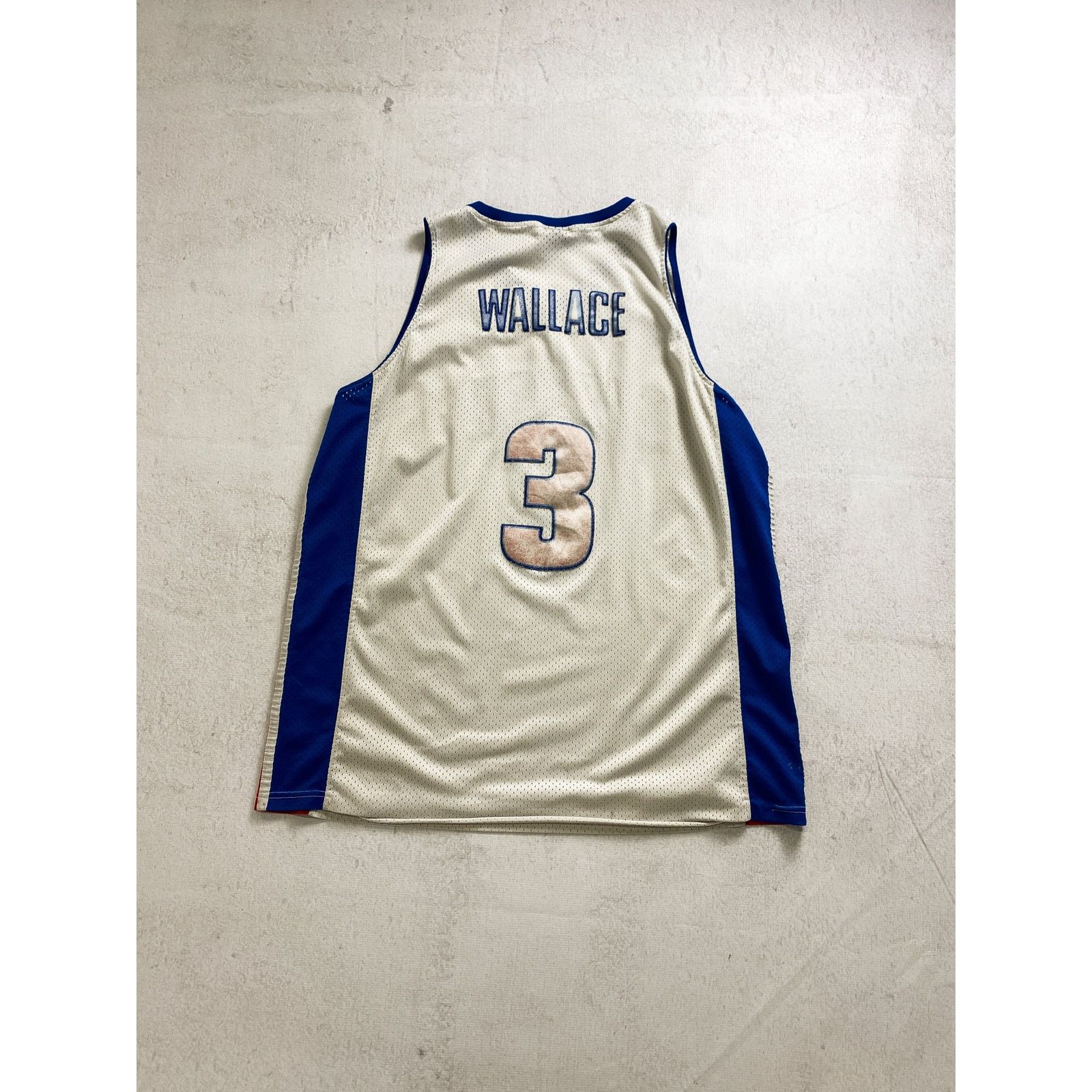 NBA Vintage 90s NBA Detroit Pistons Ben Jersey - Men's 2XL Size US XXL / EU 58 / 5 - 2 Thumbnail