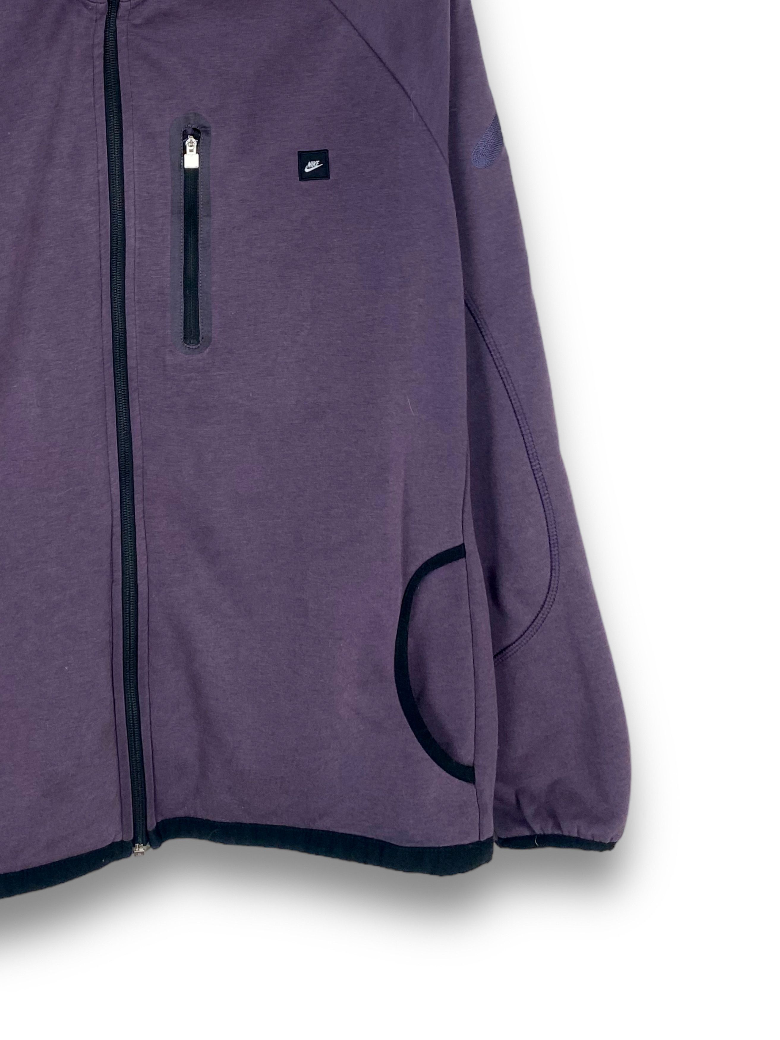 Nike Vintage NIKE AD Purple Faded Tech Zip M479 Size US L / EU 52-54 / 3 - 2 Thumbnail