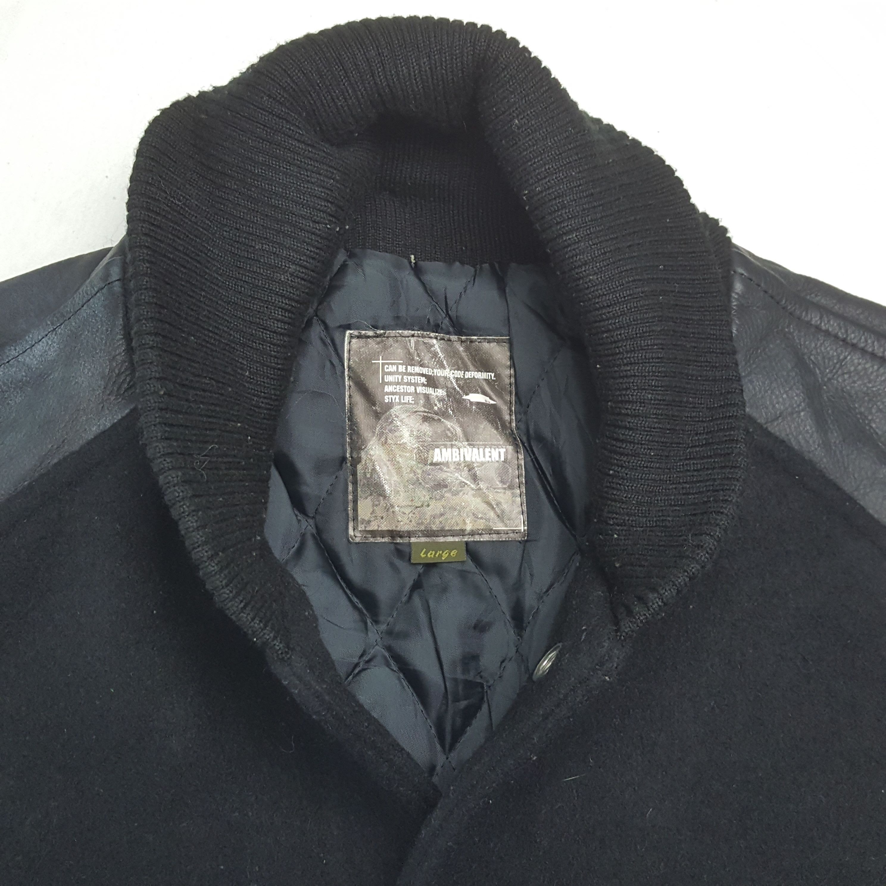 If Six Was Nine × Japanese Brand Vintage AMBIVALENT If Six Was Nine Custom Varsity Jacket Size US L / EU 52-54 / 3 - 11 Thumbnail