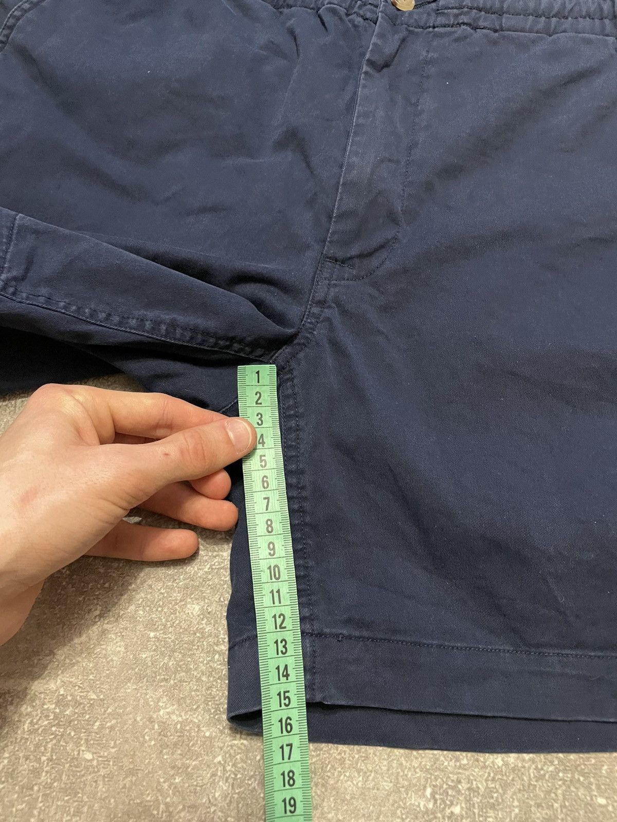 Polo Ralph Lauren × Vintage Vintage Polo Ralph Lauren Navy Blue Cotton Shorts Size 32 Size US 32 / EU 48 - 19 Thumbnail