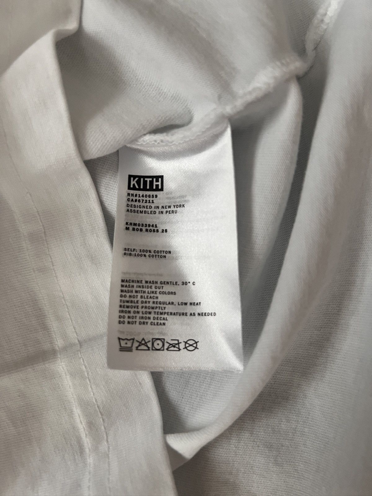 Kith Kith X Bob Ross Box Logo Tee White Large Size US L / EU 52-54 / 3 - 5 Thumbnail