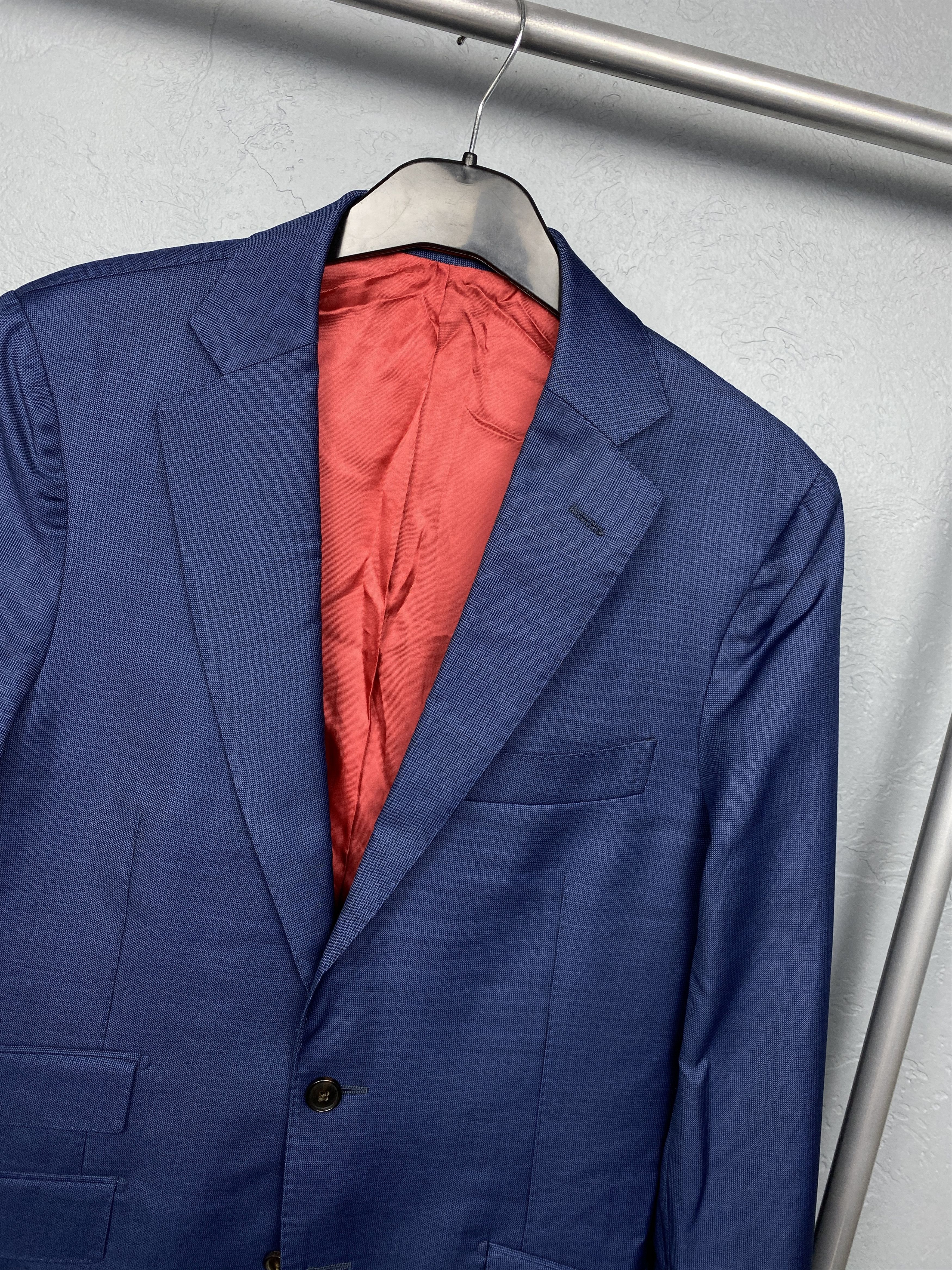 Suitsupply Suitsupply Vintage Mens Wool Suit Blazer Jacket + Pants Size 48R - 3 Thumbnail