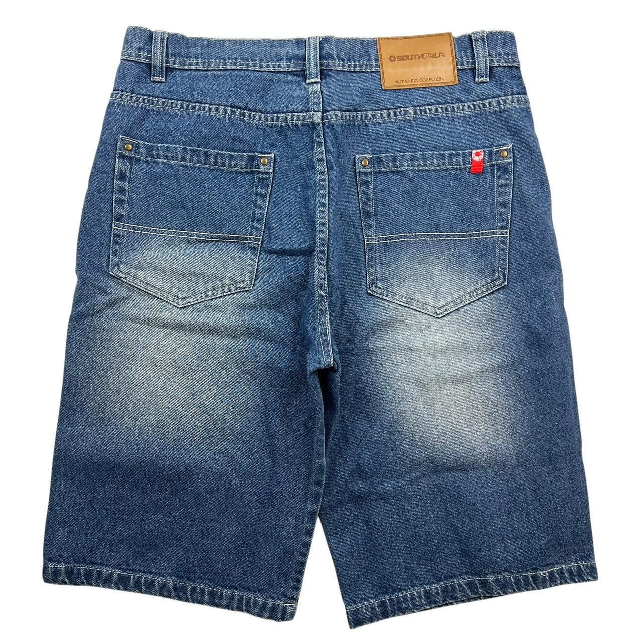 Southpole Vintage Southpole Baggy Denim Shorts / Jorts - Waist: 36” Size US 36 / EU 52 - 1 Thumbnail