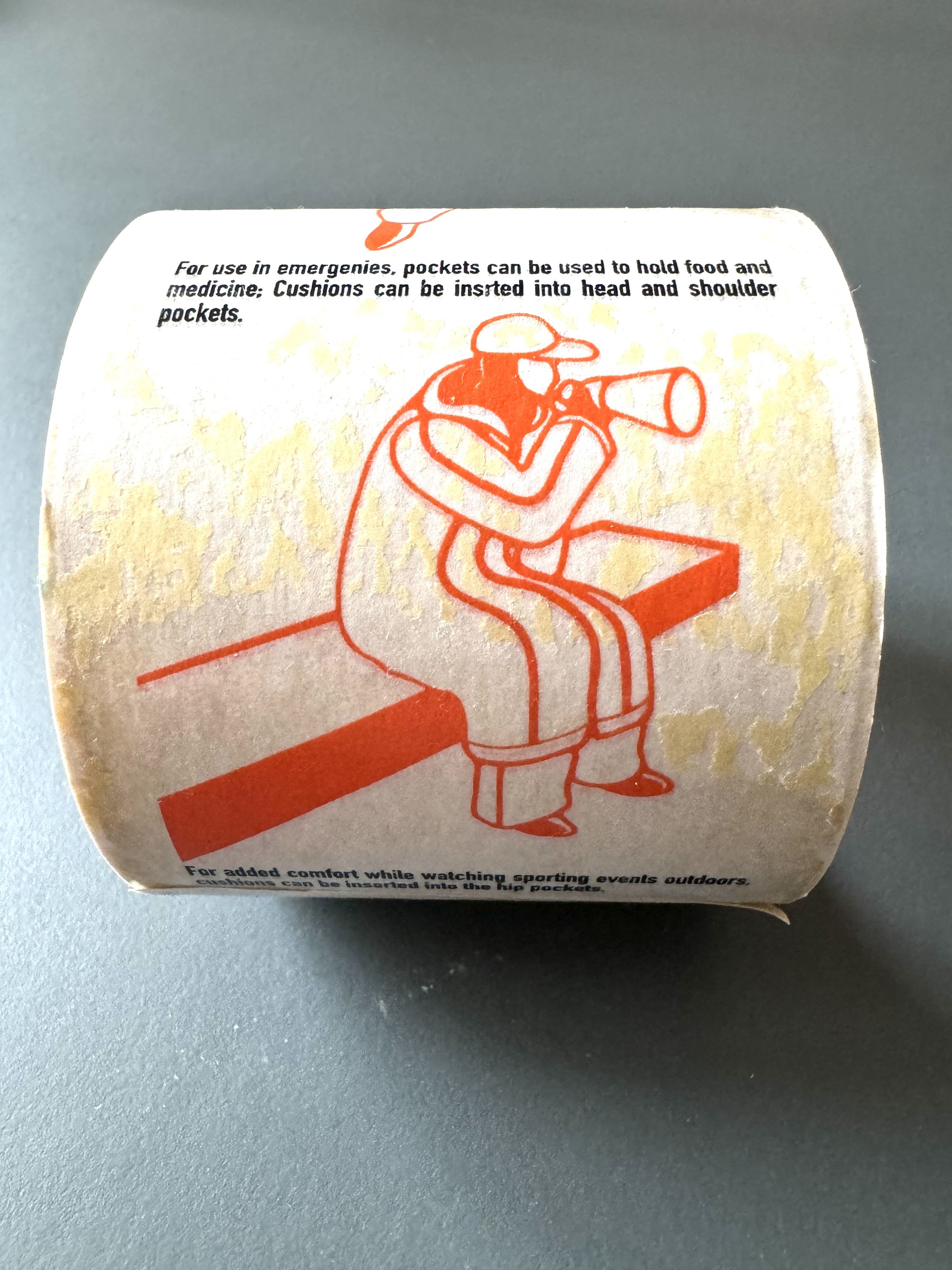 Final Home Final Home FA001 Manual For Survival Jacket On Packing Tape Size ONE SIZE - 4 Thumbnail