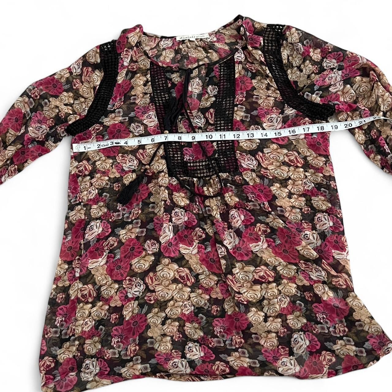 Other Floral multi sheer blouse size small Size S / US 4 / IT 40 - 3 Thumbnail
